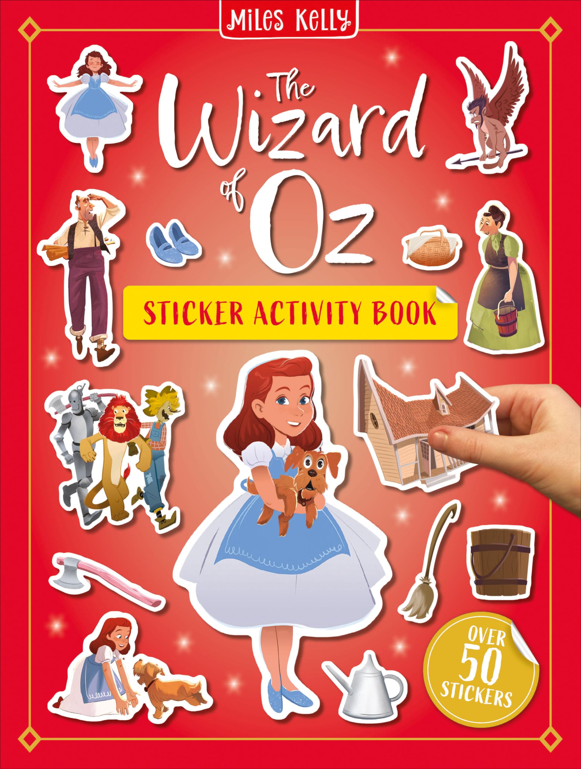 sticker activity books - alice in wonderland (8 books)