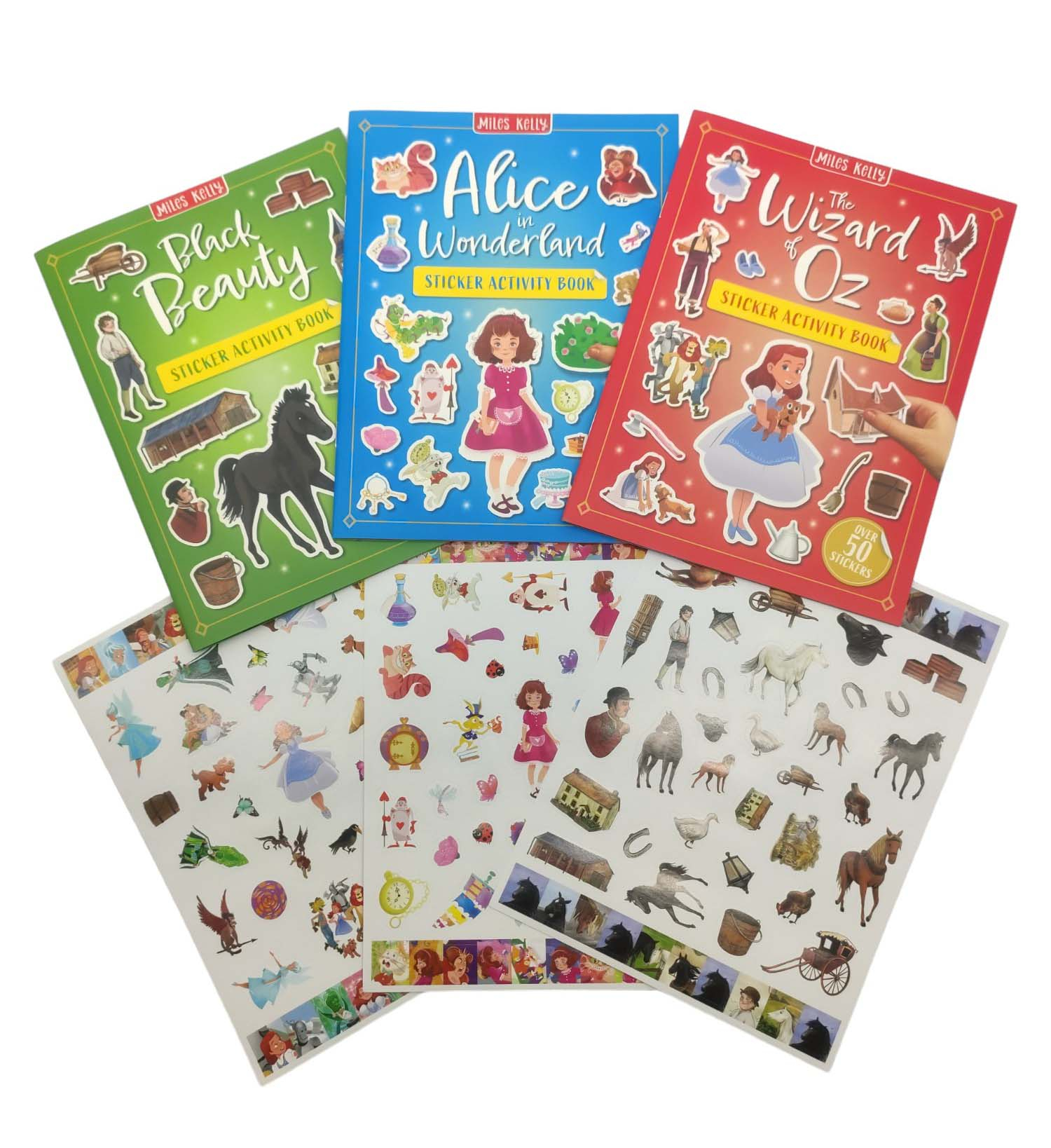 sticker activity books - my classic tales
