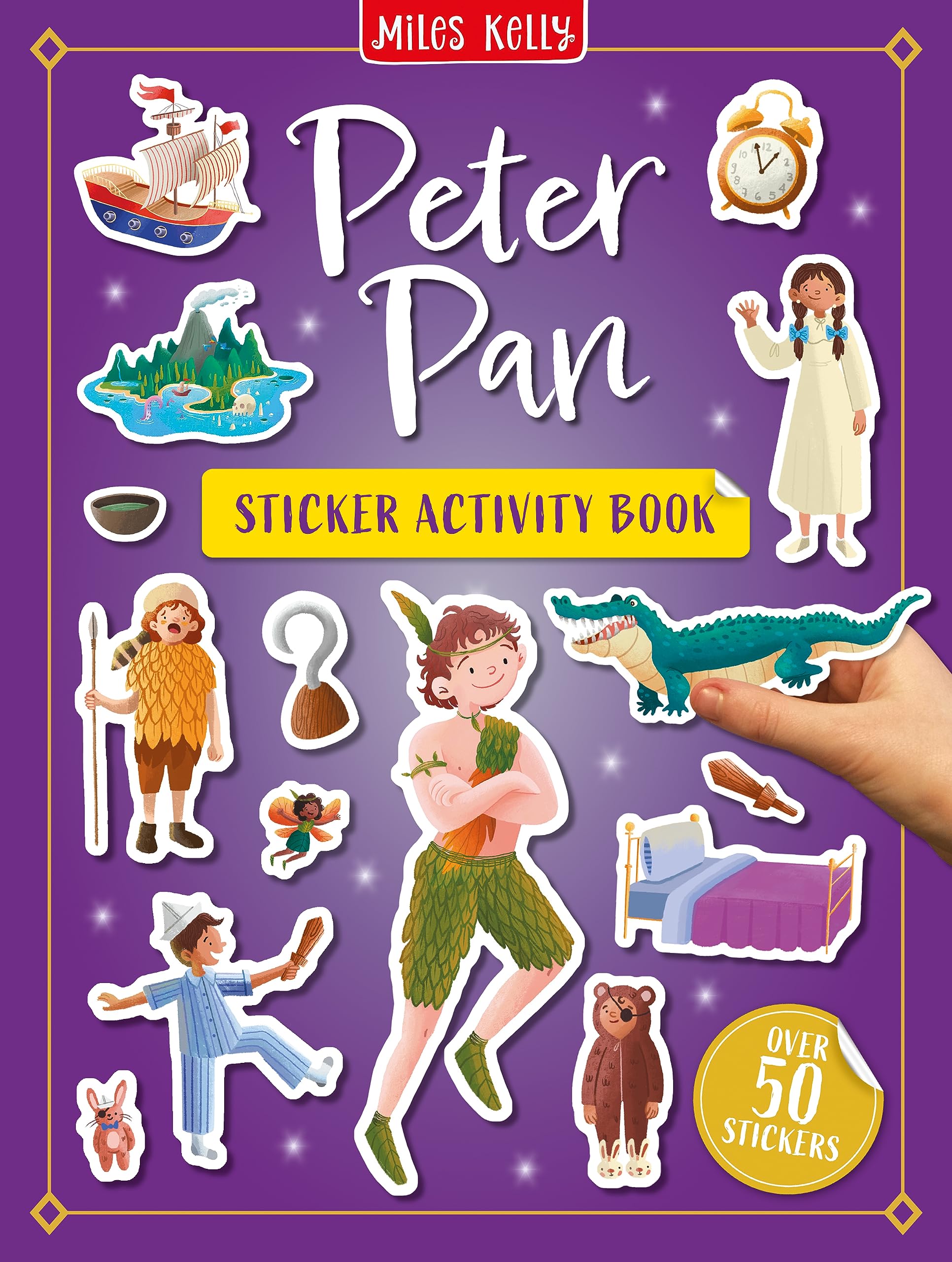 sticker activity books - peter pan
