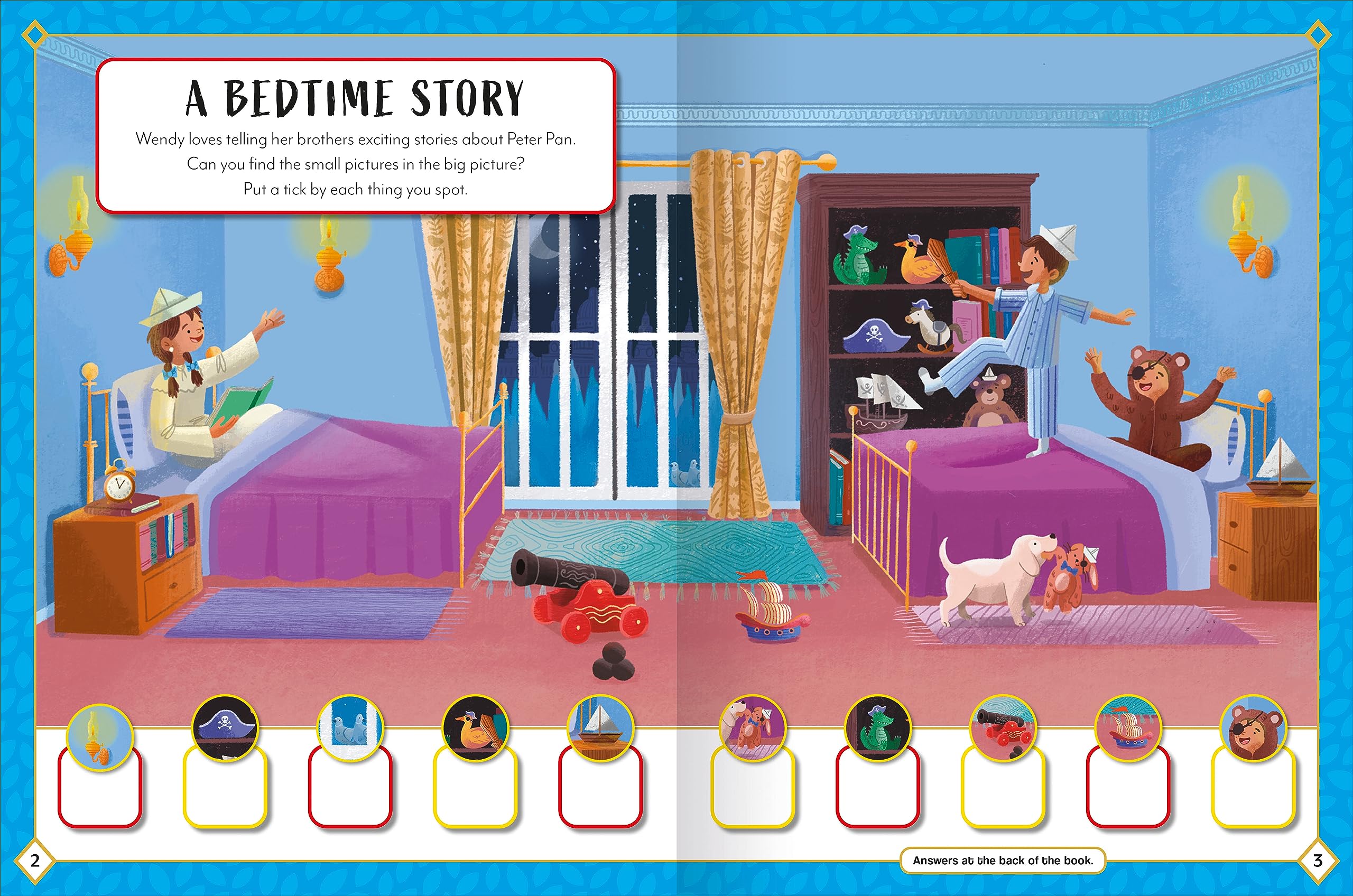 sticker activity books - peter pan