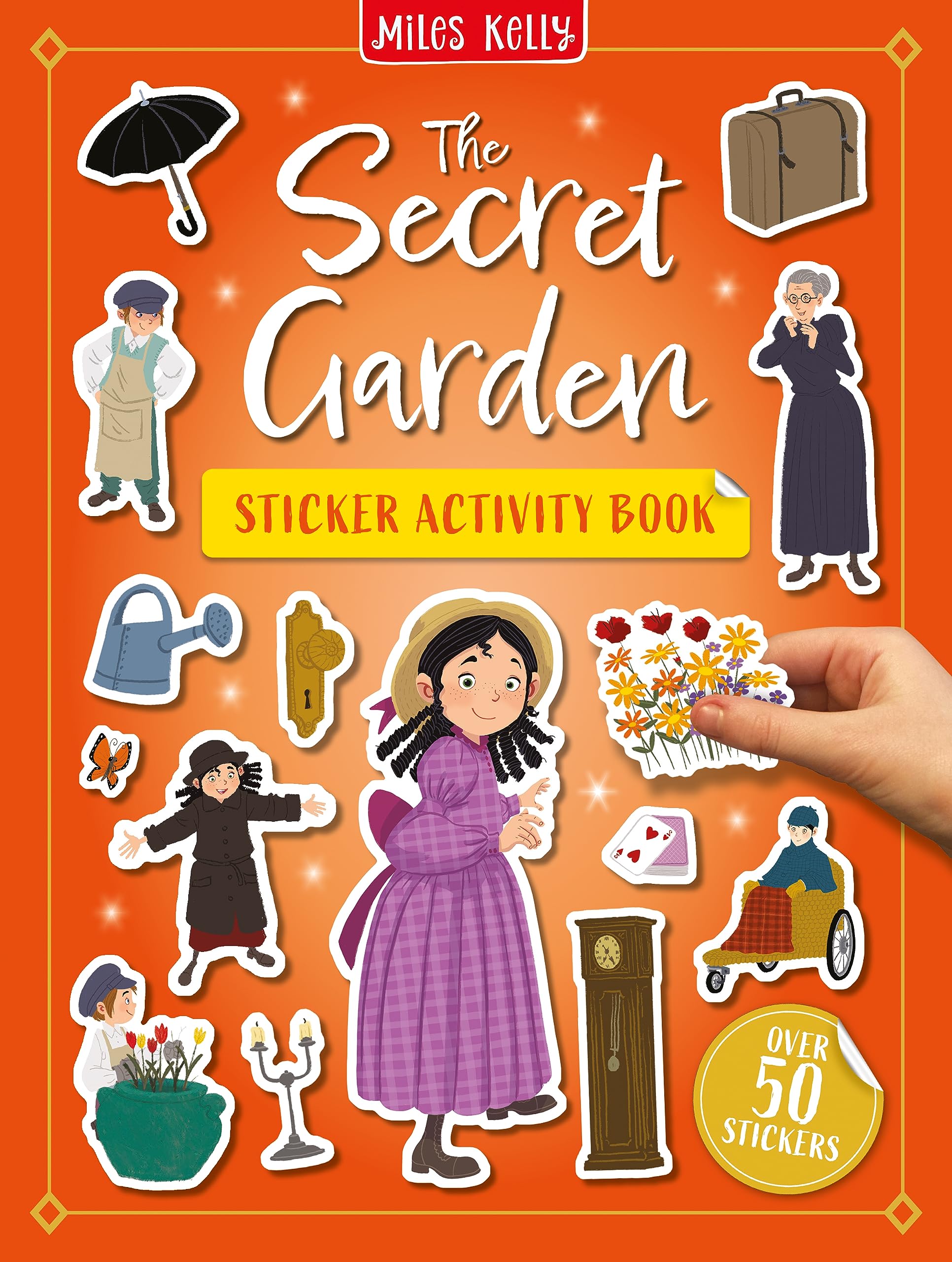 sticker activity books - the secret garden