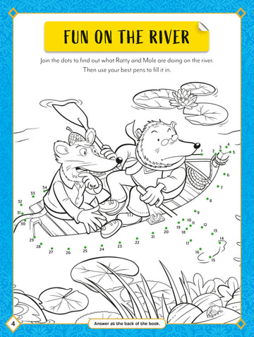sticker activity books - the wind in the willows