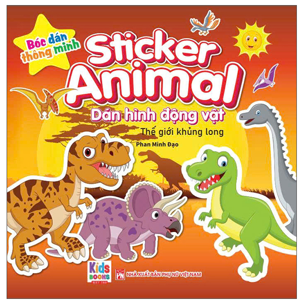 Sticker Animal - Dán Hình Động Vật - Rừng Xanh Và Muông Thú