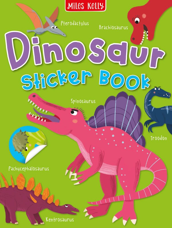 sticker book - dinosaur