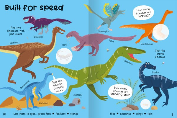 sticker book - dinosaur