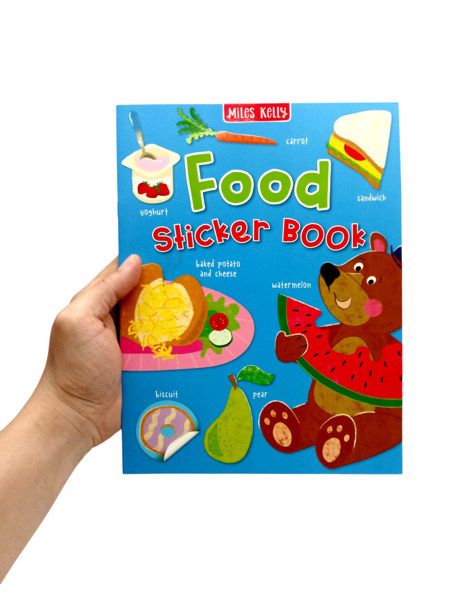 sticker book - food