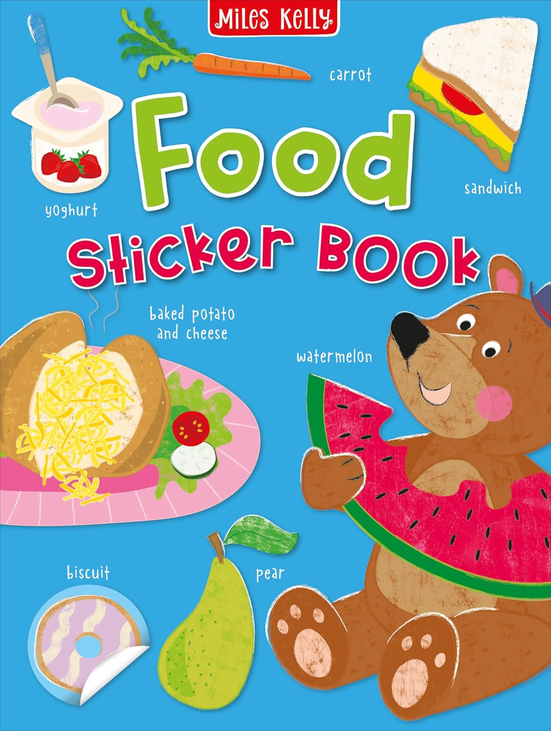 sticker book - food
