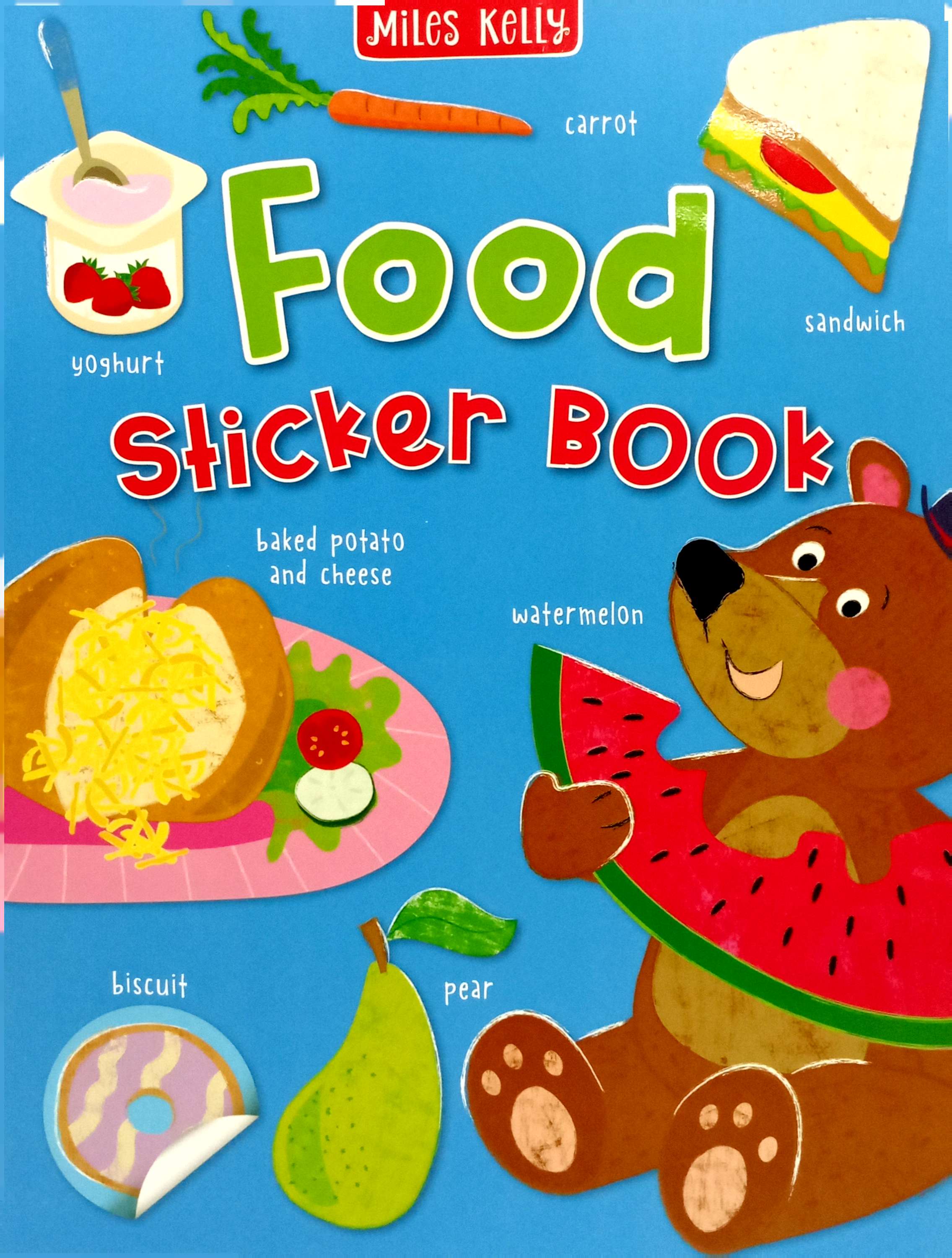 sticker book - food