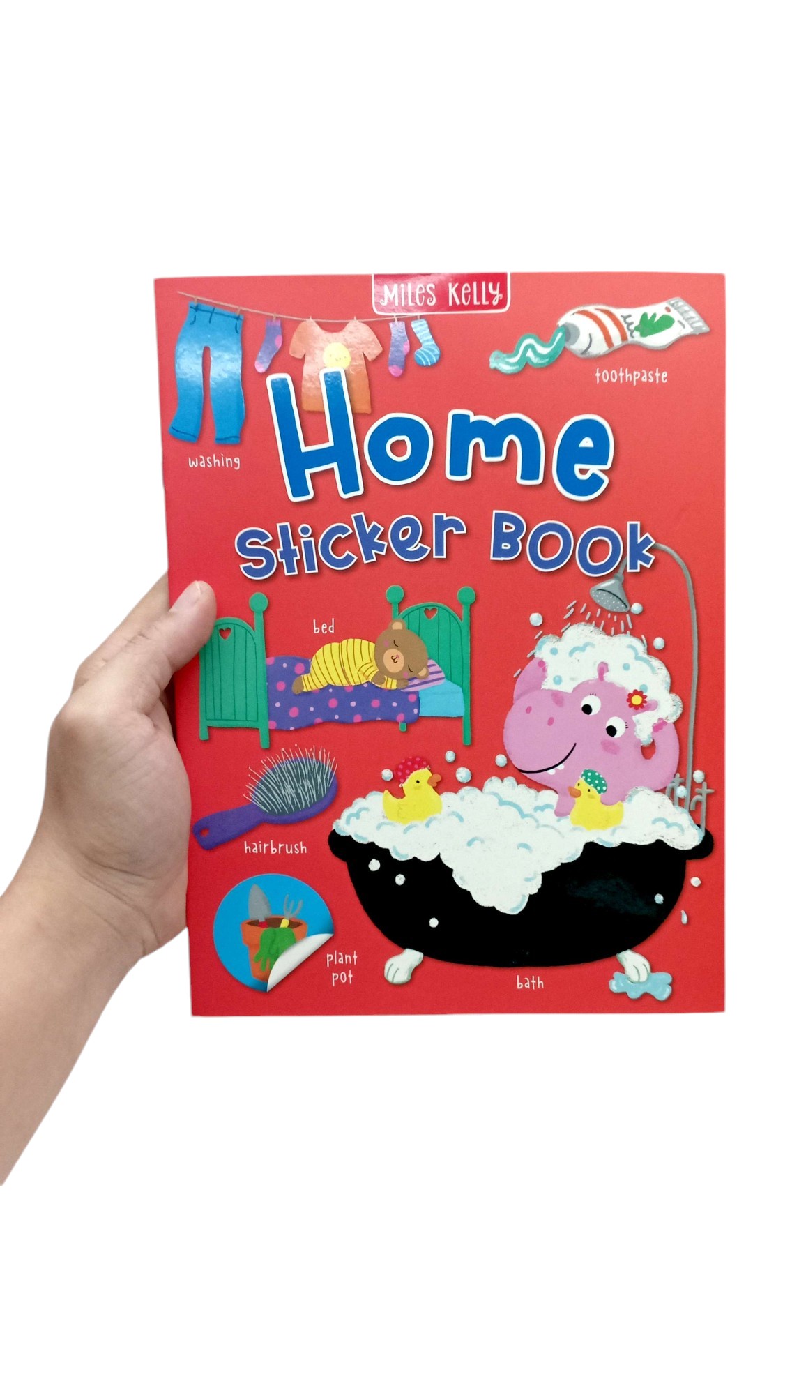 sticker book - home