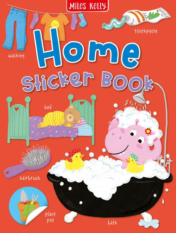 sticker book - home