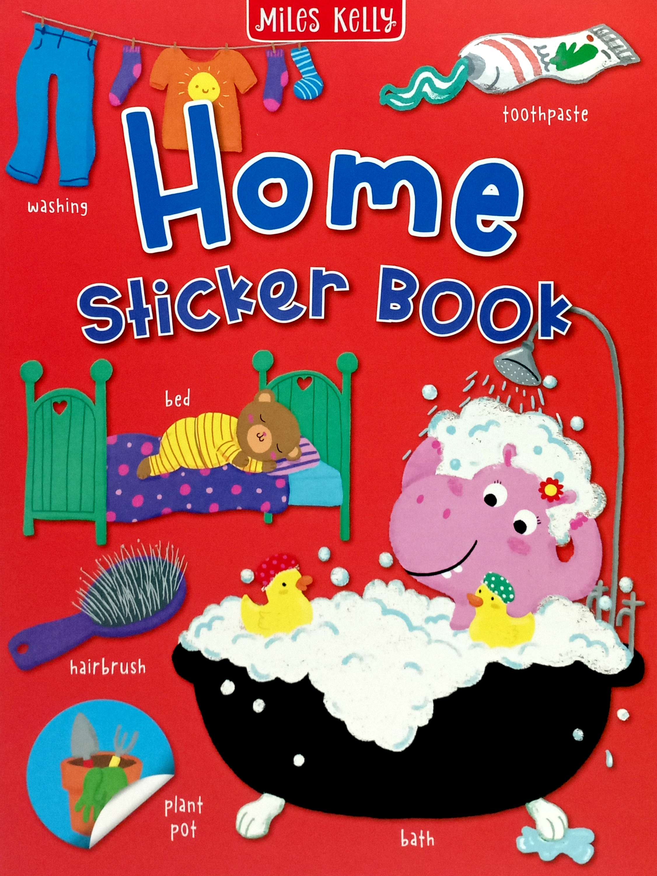 sticker book - home