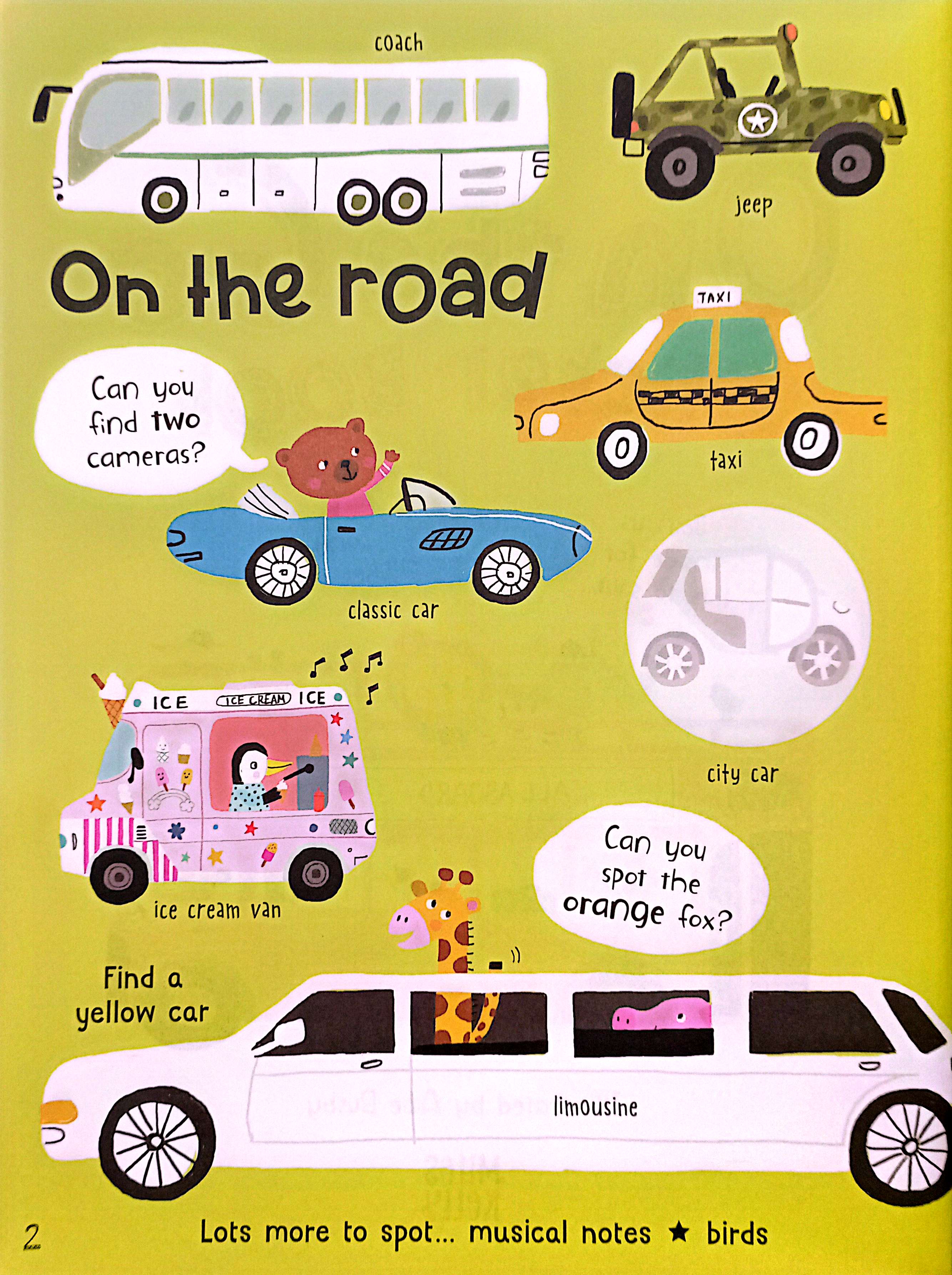 sticker book - on the go