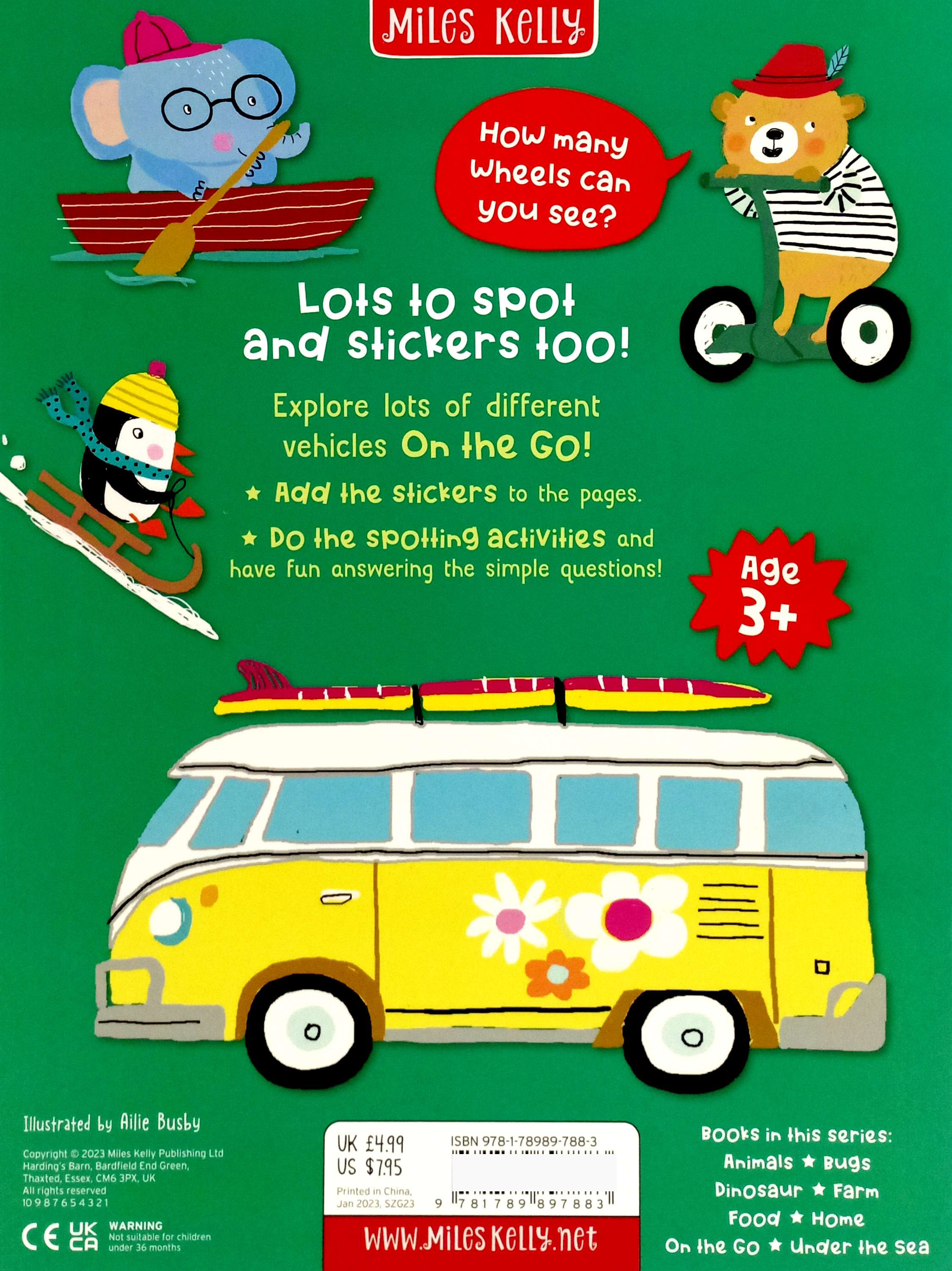 sticker book - on the go