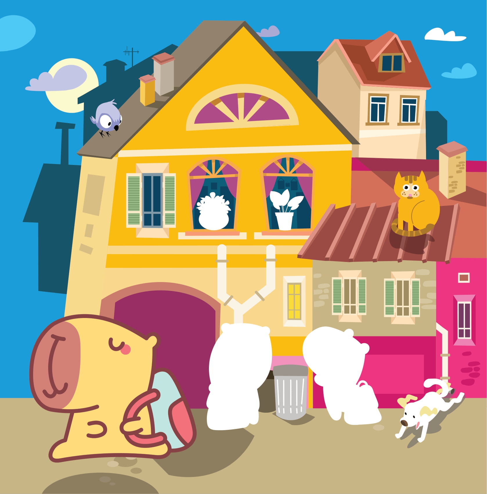 Sticker Capybara - Tìm Vật Ẩn Giấu - Khám Phá Thế GiớI