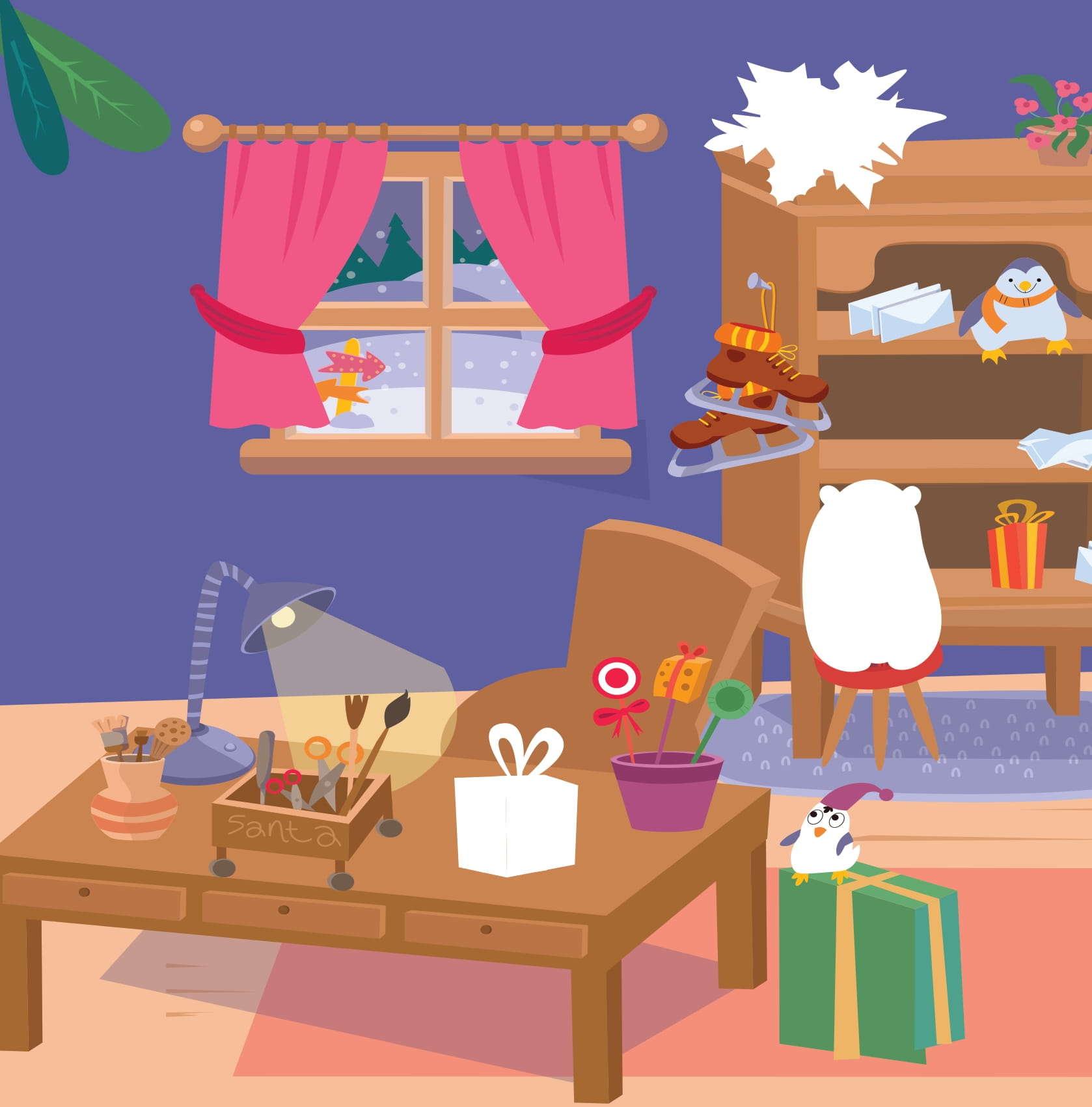 Sticker Capybara - Tìm Vật Ẩn Giấu - NgườI Bạn Tuyết