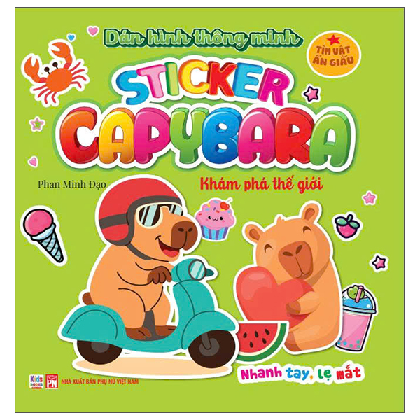 Sticker Capybara - Tìm Vật Ẩn Giấu - NgườI Bạn Tuyết
