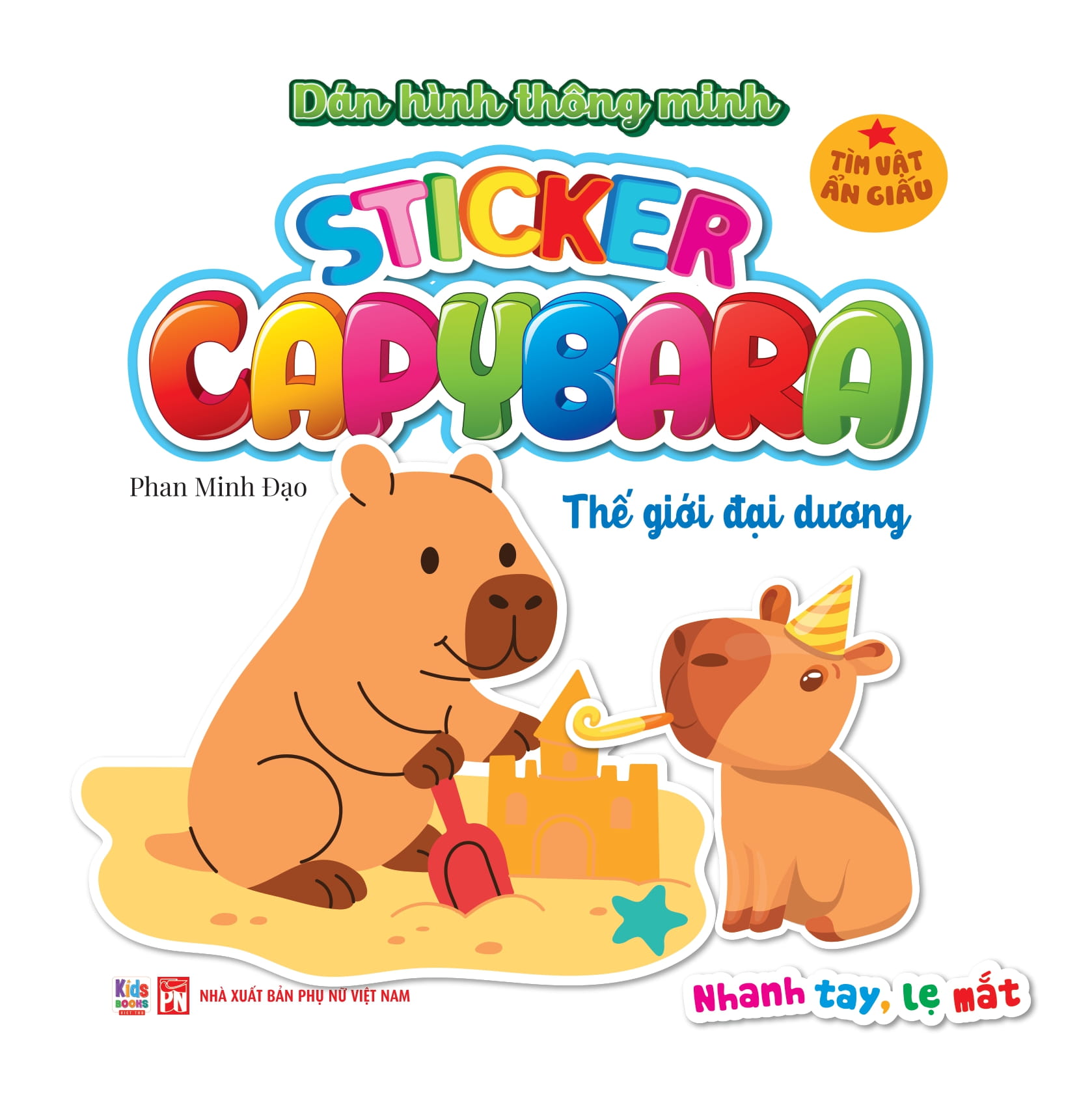 Sticker Capybara - Tìm Vật Ẩn Giấu - Thế GiớI Đại Dương