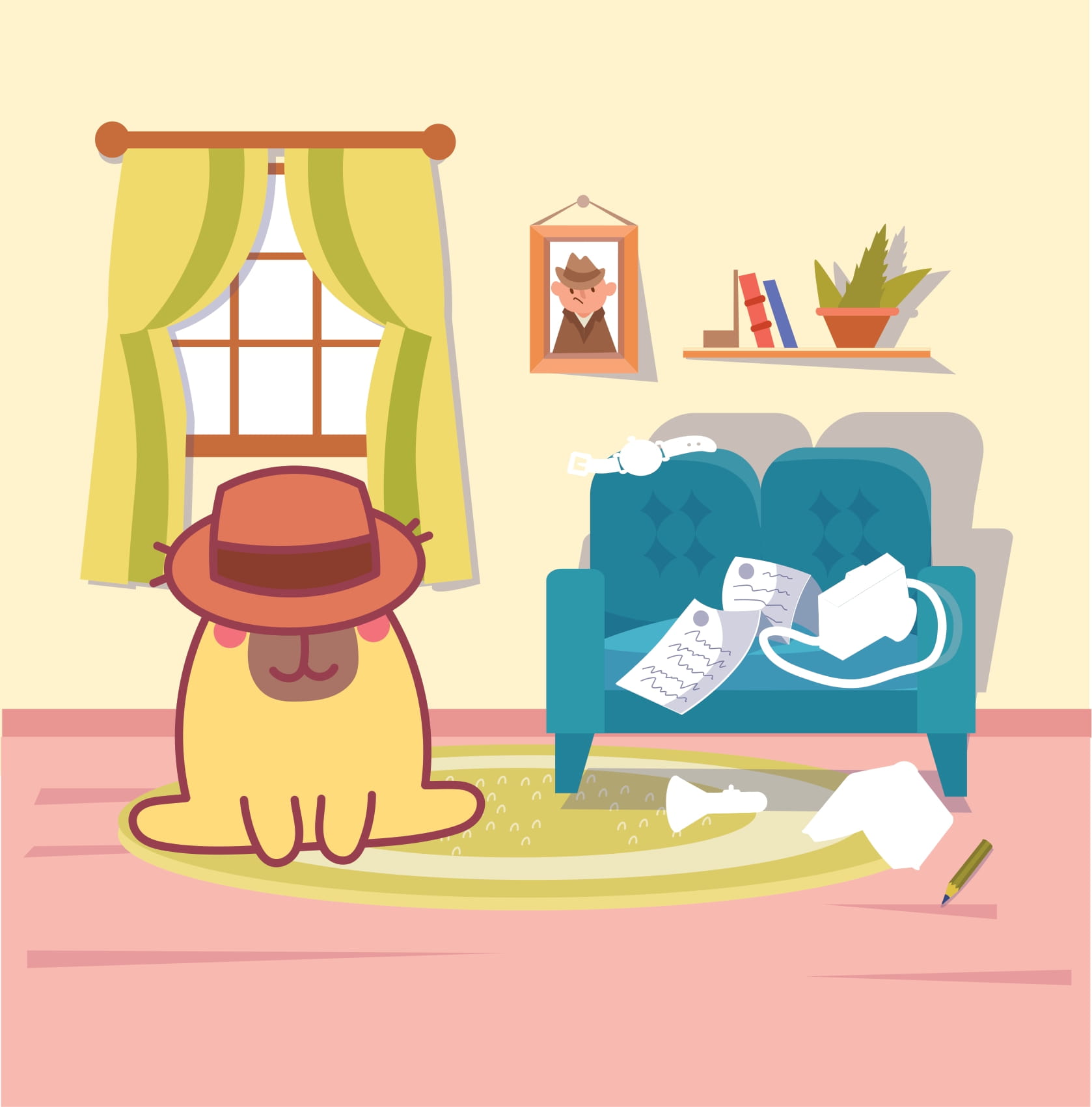 Sticker Capybara - Tìm Vật Ẩn Giấu - Vương Quốc Đồ Chơi