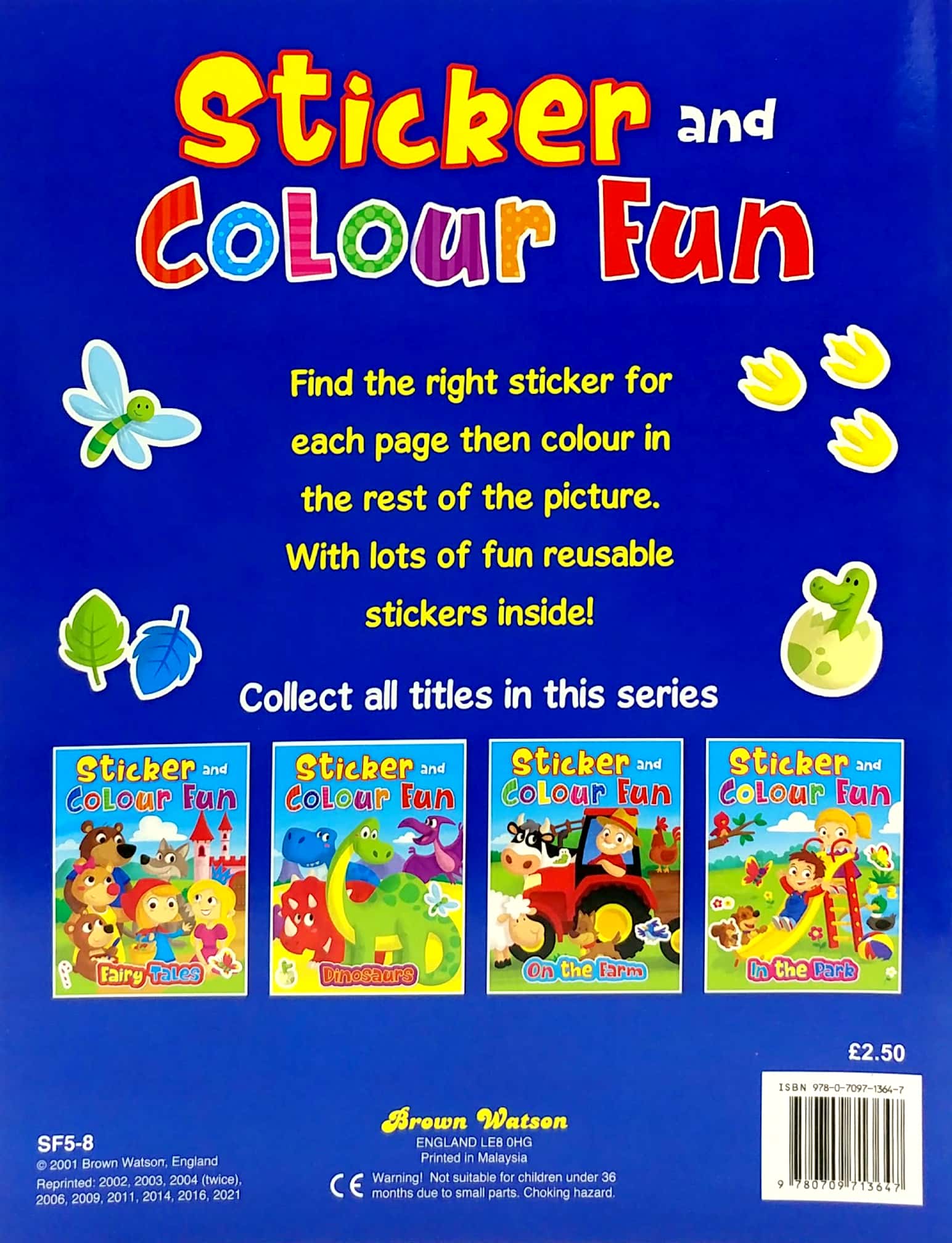 sticker & colour fun_ dinosaurs