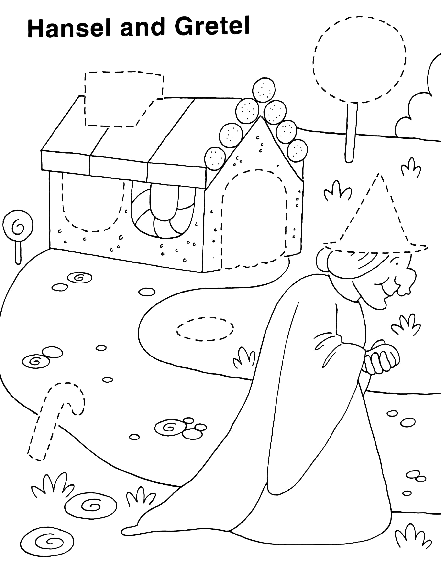 sticker & colour fun: fairy tales