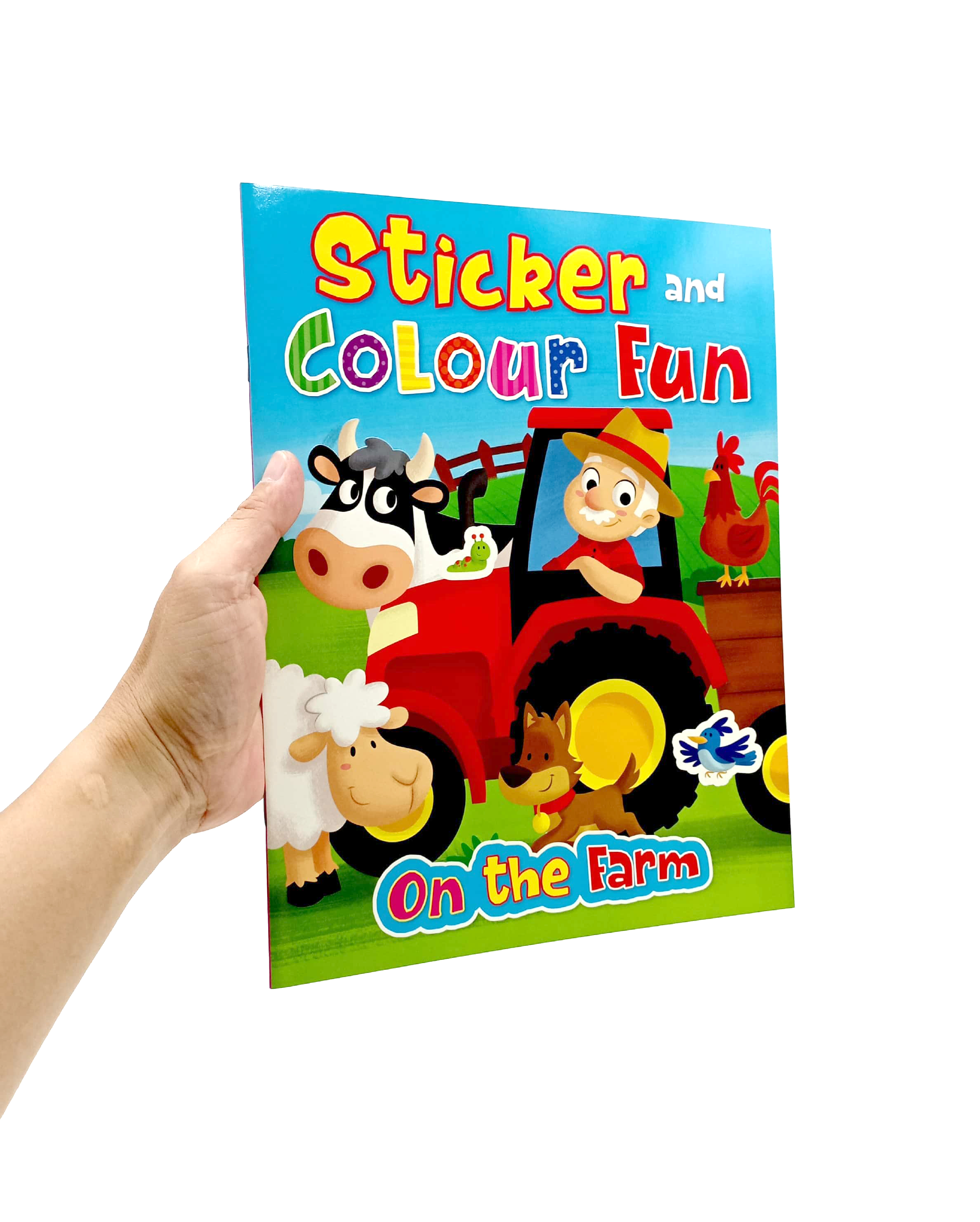 sticker & colour fun_ on the farm