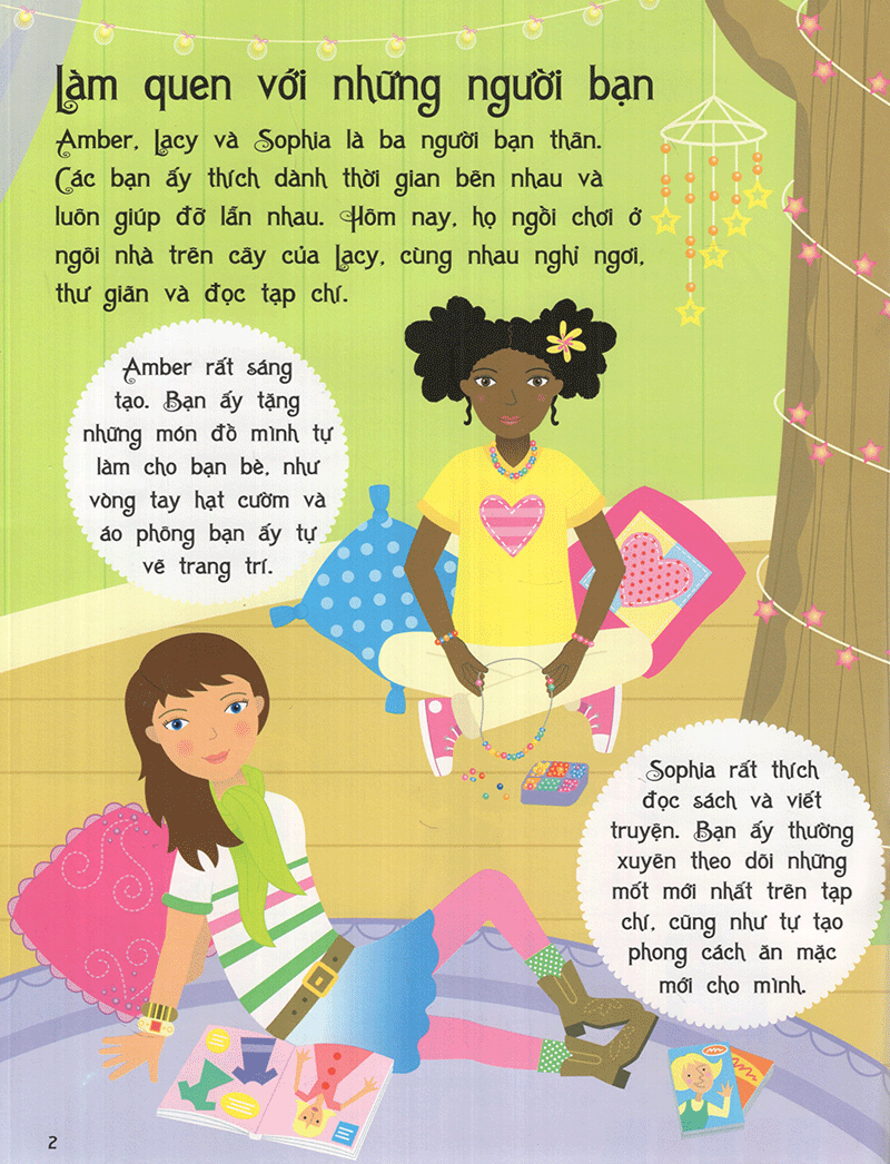 sticker dolly dressing - dán hình sáng tạo trang phục búp bê - chúng mình là bạn thân