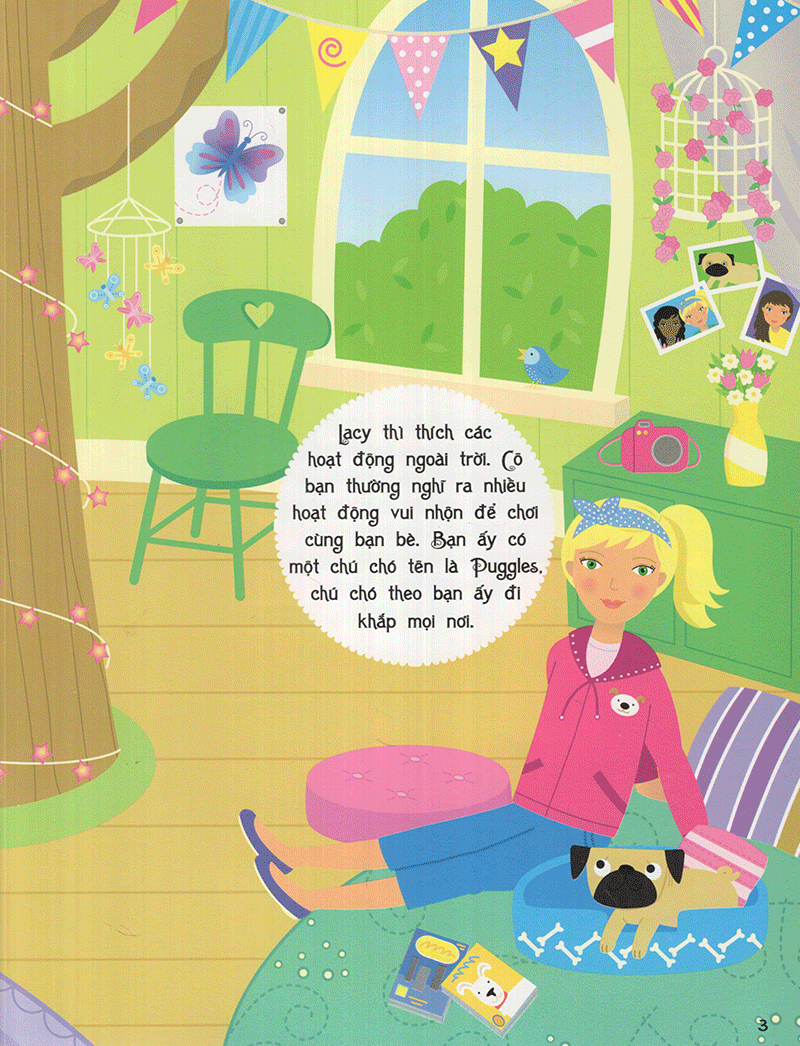 sticker dolly dressing - dán hình sáng tạo trang phục búp bê - chúng mình là bạn thân