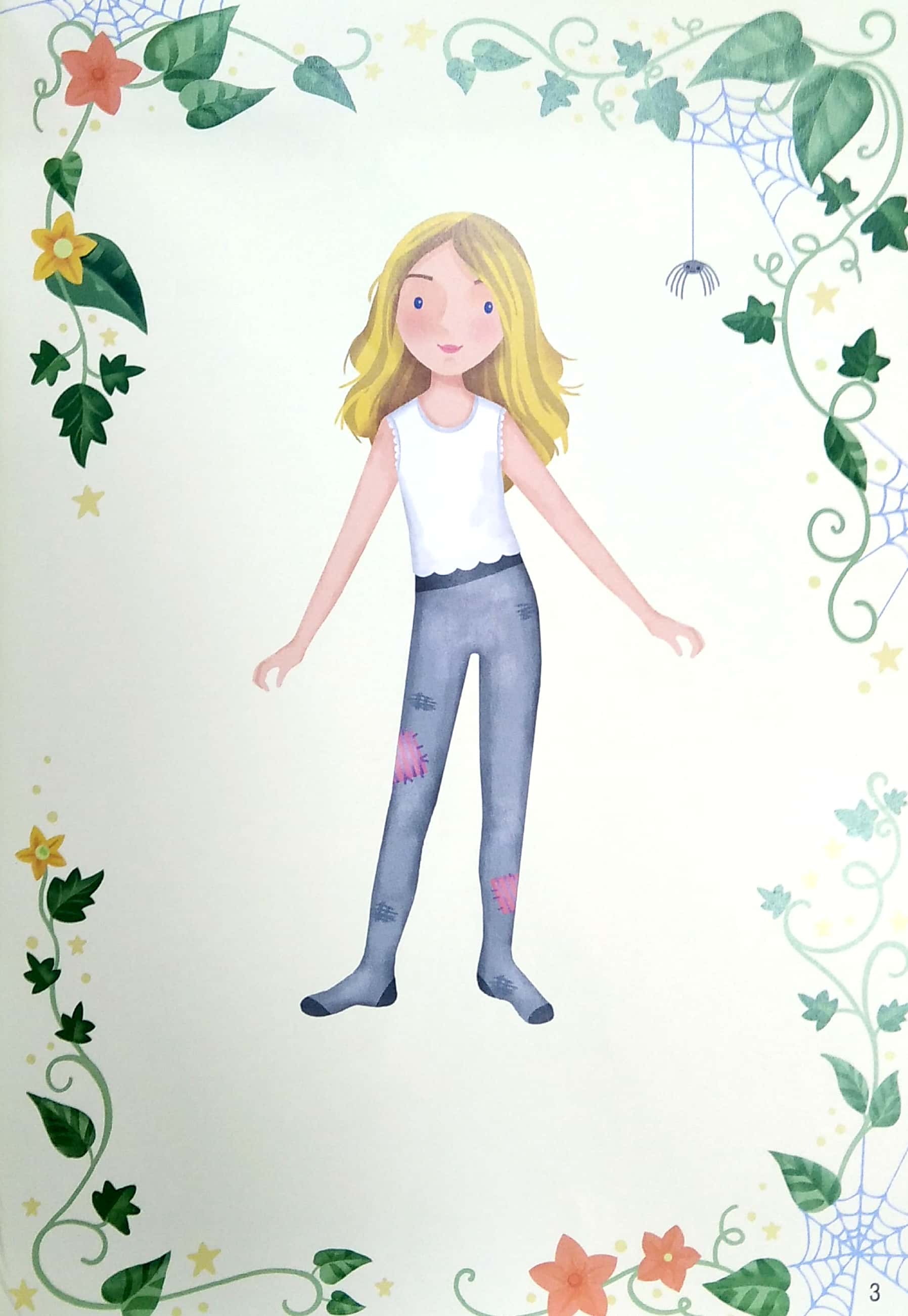 sticker dolly dressing - dán hình sáng tạo trang phục búp bê - cô bé lọ lem