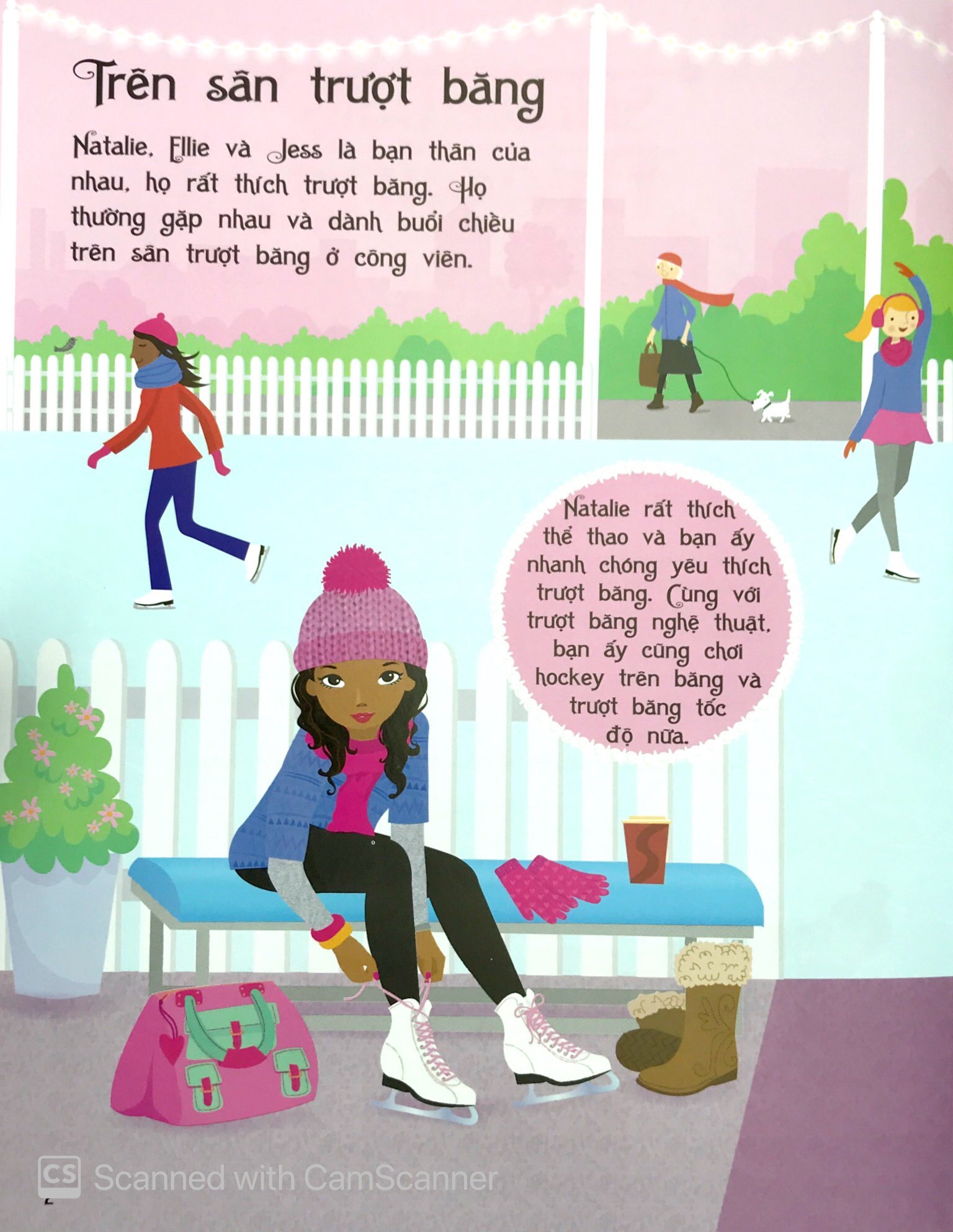 sticker dolly dressing - dán hình sáng tạo trang phục búp bê - duyên dáng trên sân băng