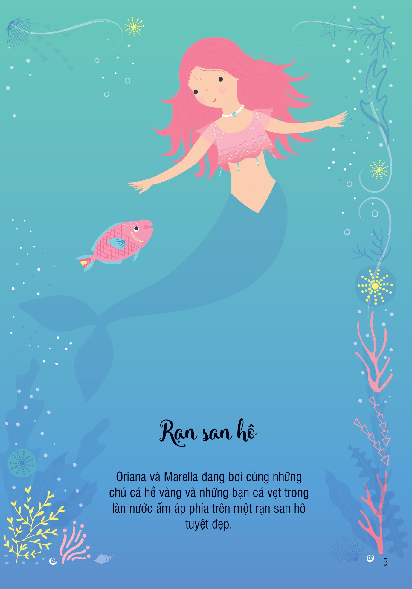 sticker dolly dressing - dán hình sáng tạo trang phục búp bê - nàng tiên cá