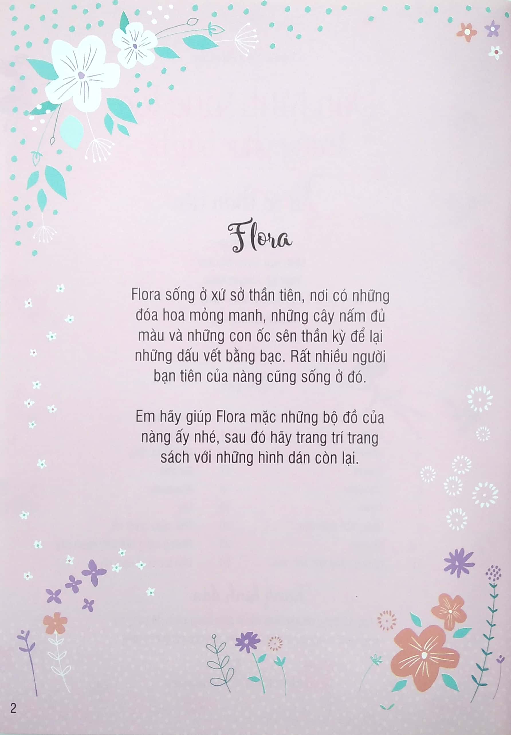 sticker dolly dressing - dán hình sáng tạo trang phục búp bê - xứ sở thần tiên