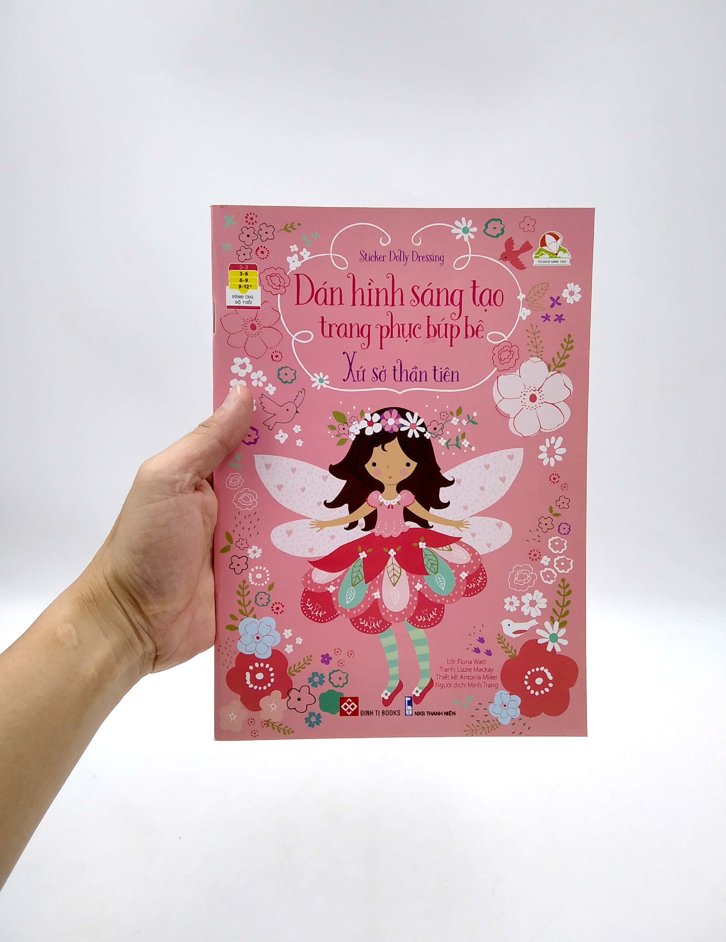 sticker dolly dressing - dán hình sáng tạo trang phục búp bê - xứ sở thần tiên