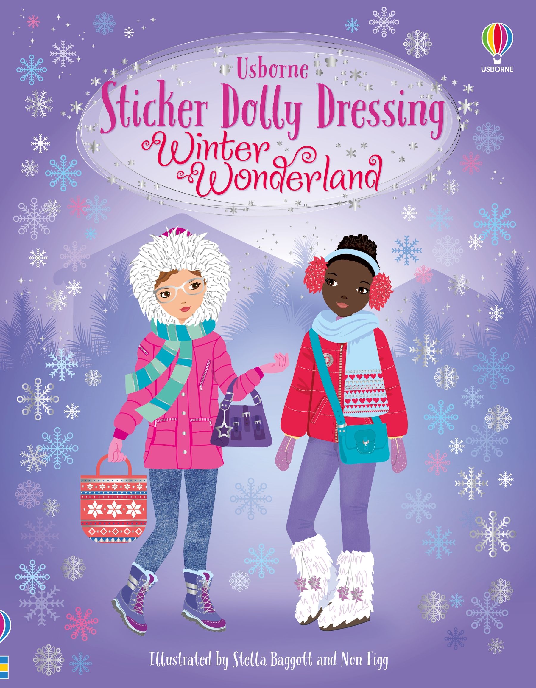sticker dolly dressing winter wonderland