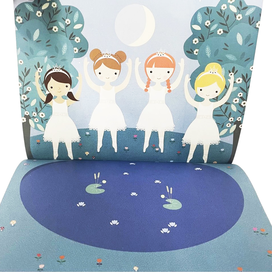 sticker dress-up book - ballerina 2