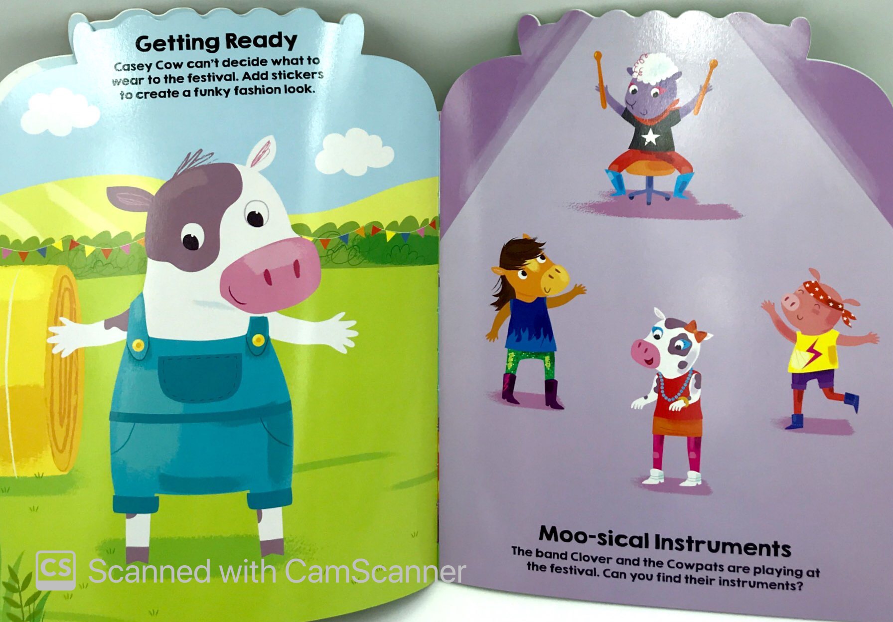 sticker friends: farm