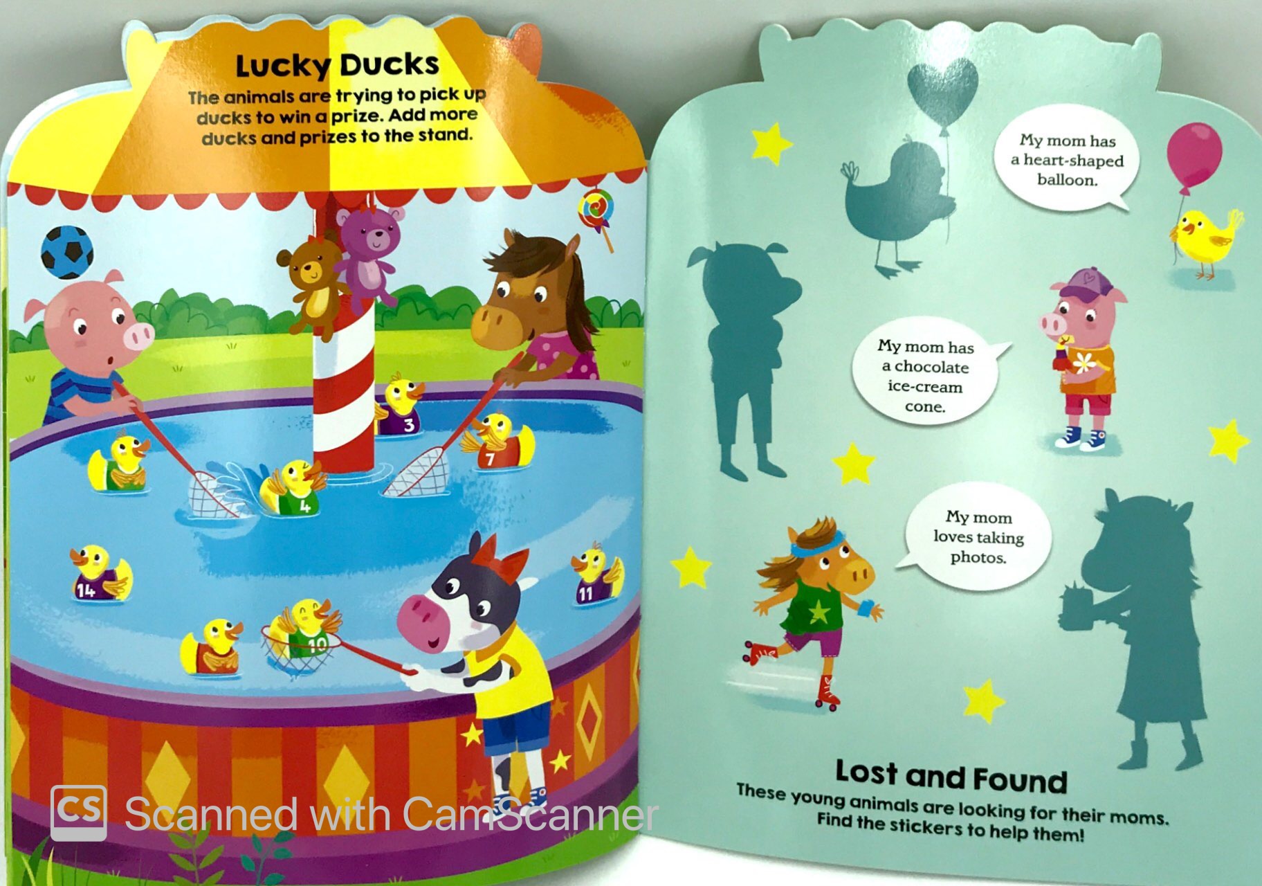 sticker friends: farm