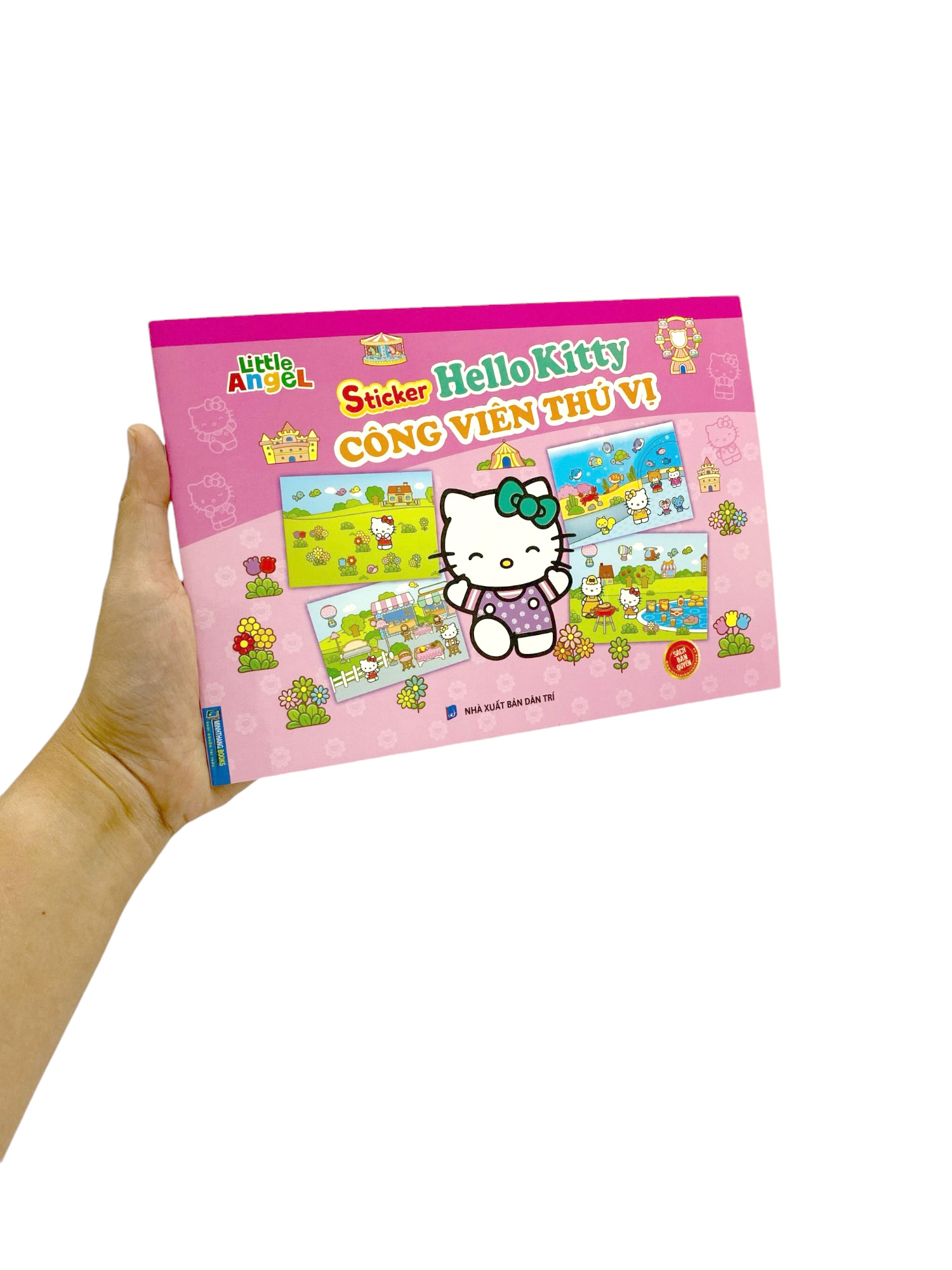 sticker hello kitty - công viên thú vị