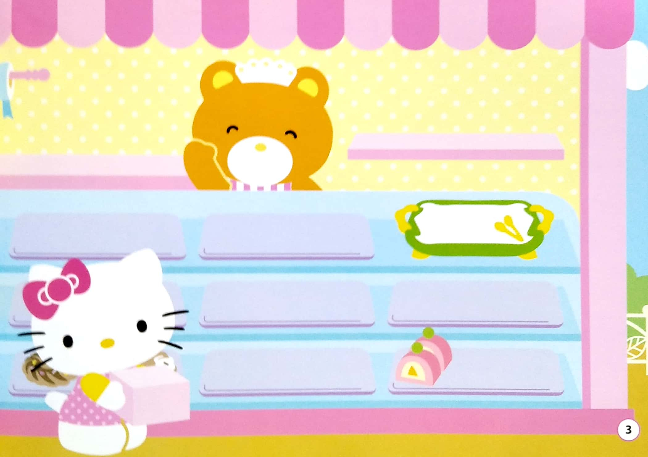 sticker - hello kitty - kitty ham vui, mở tiệc thôi (3-8 tuổi) (tái bản 2023)