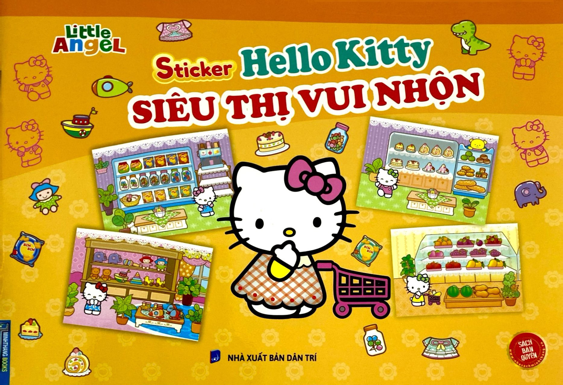 sticker hello kitty - siêu thị vui nhộn