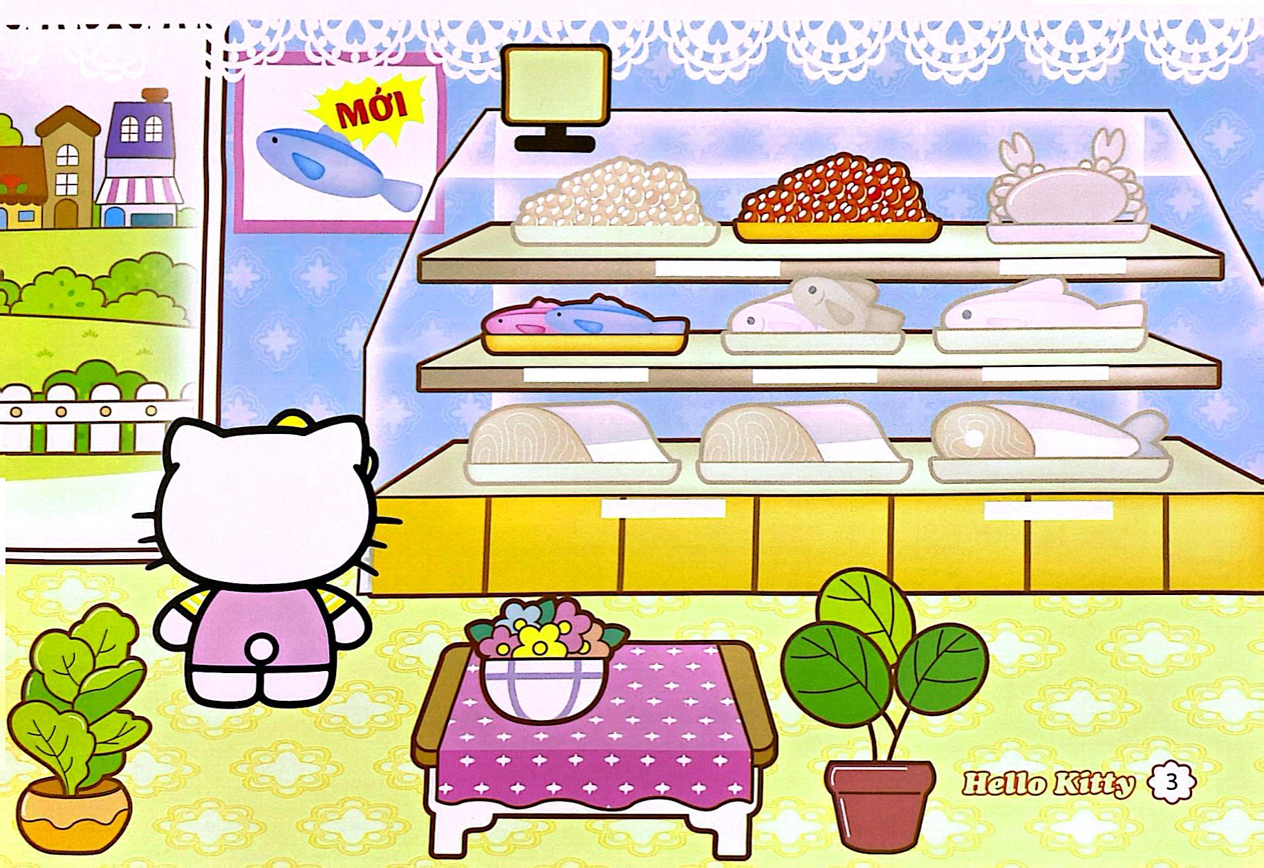 sticker hello kitty - siêu thị vui nhộn