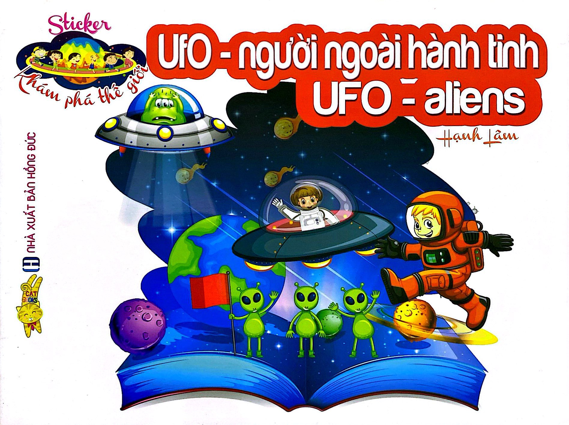 sticker khám phá thế giới - ufo người ngoài hành tinh - ufo aliens
