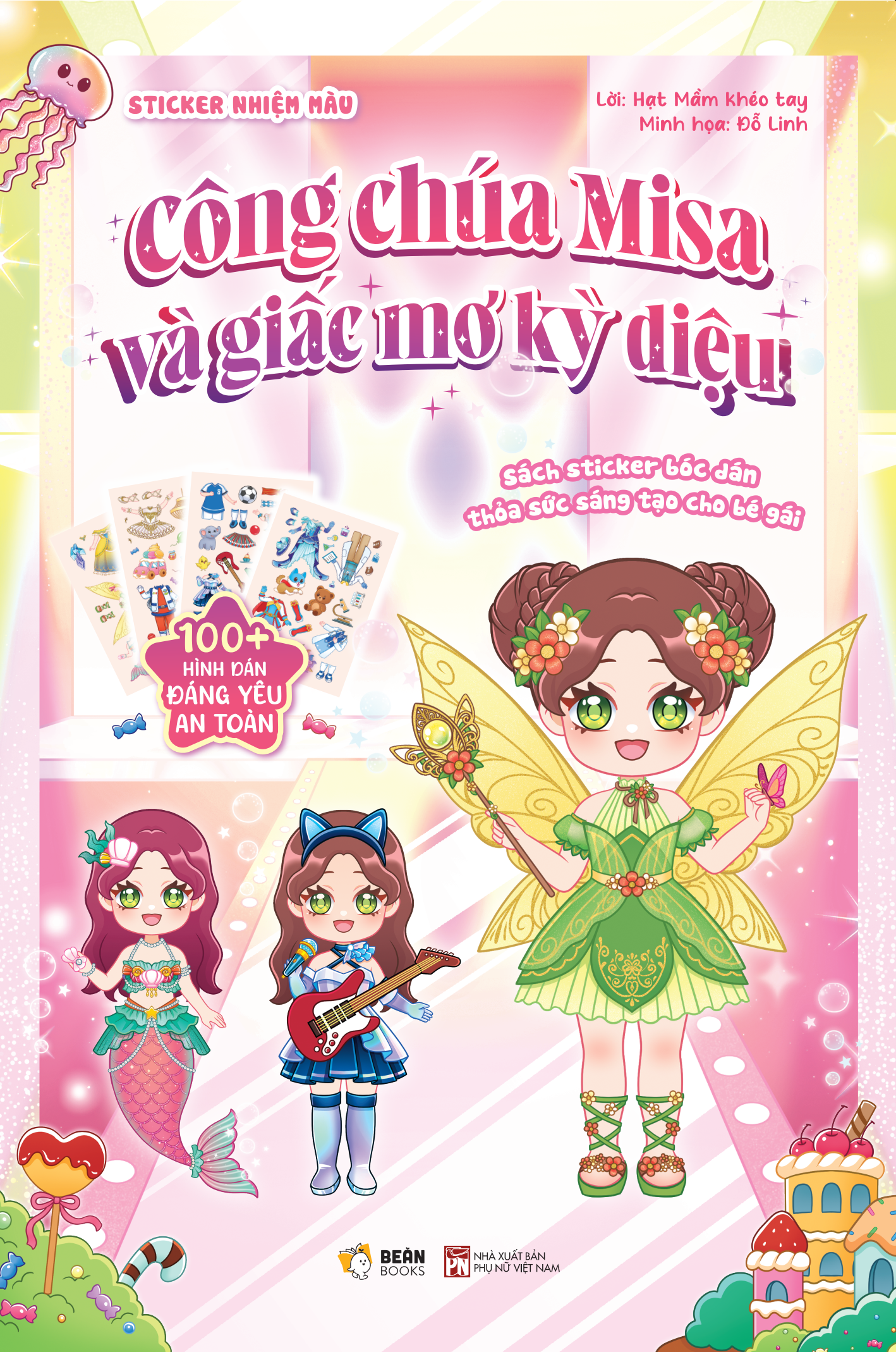 Sticker Nhiệm Màu - Công Chúa Misa Và Giấc Mơ Kỳ Diệu