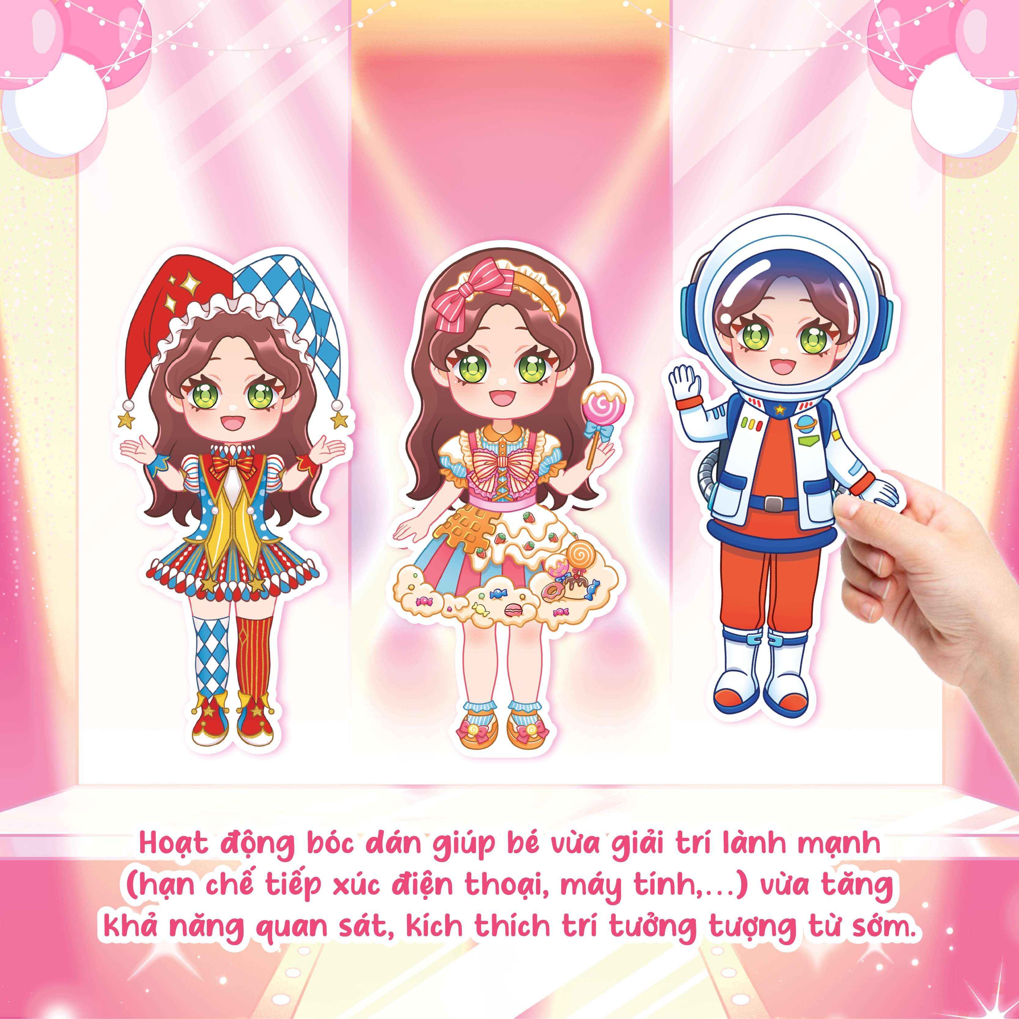 Sticker Nhiệm Màu - Công Chúa Misa Và Giấc Mơ Kỳ Diệu