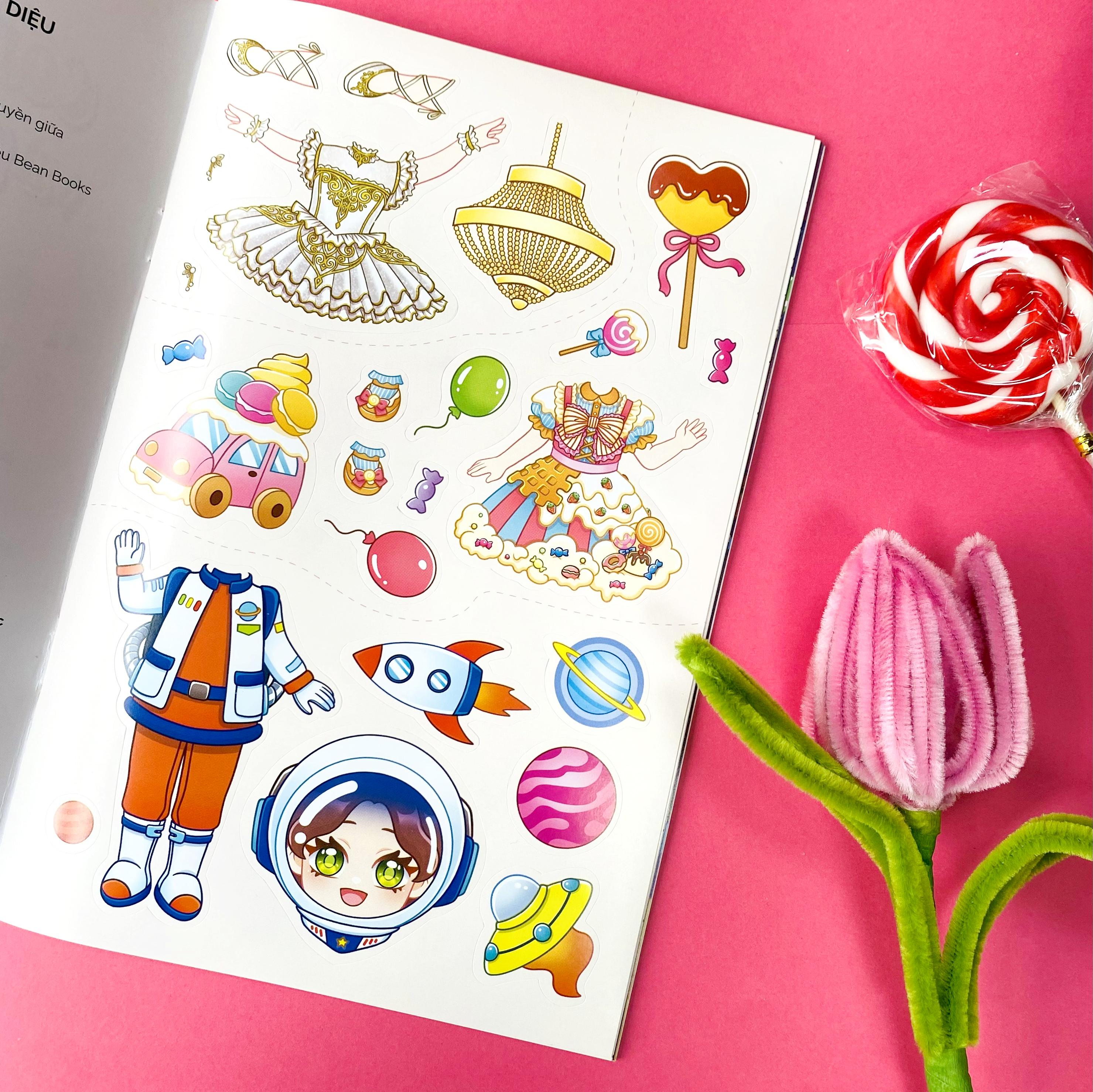 Sticker Nhiệm Màu - Công Chúa Misa Và Giấc Mơ Kỳ Diệu