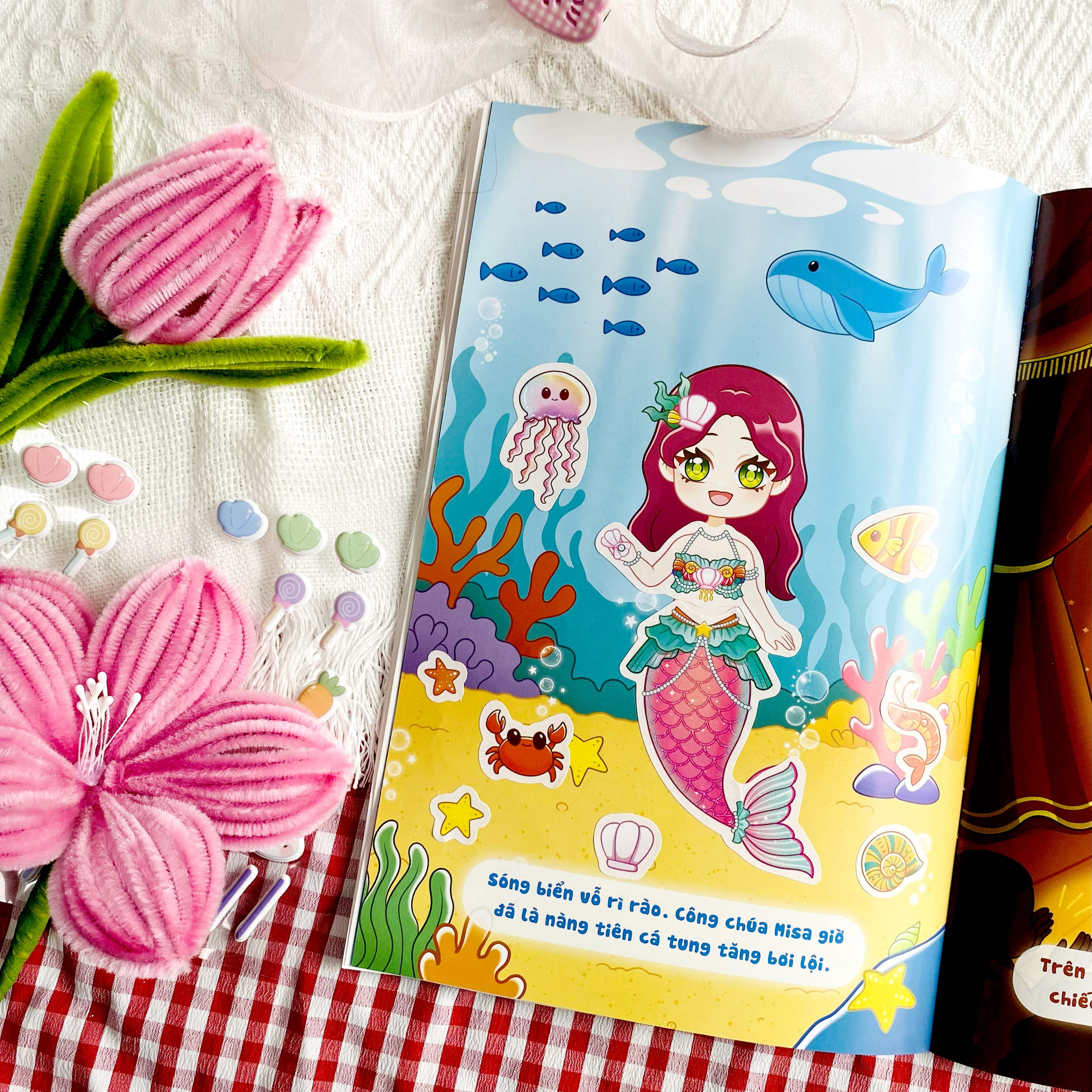 Sticker Nhiệm Màu - Công Chúa Misa Và Giấc Mơ Kỳ Diệu