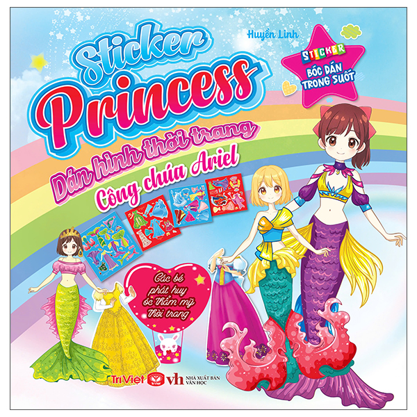 Sticker Princess - Dán Hình Thời Trang - Công Chúa Anna
