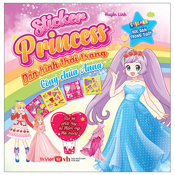 Sticker Princess - Dan Hinh Thoi Trang - Cong Chua Belle