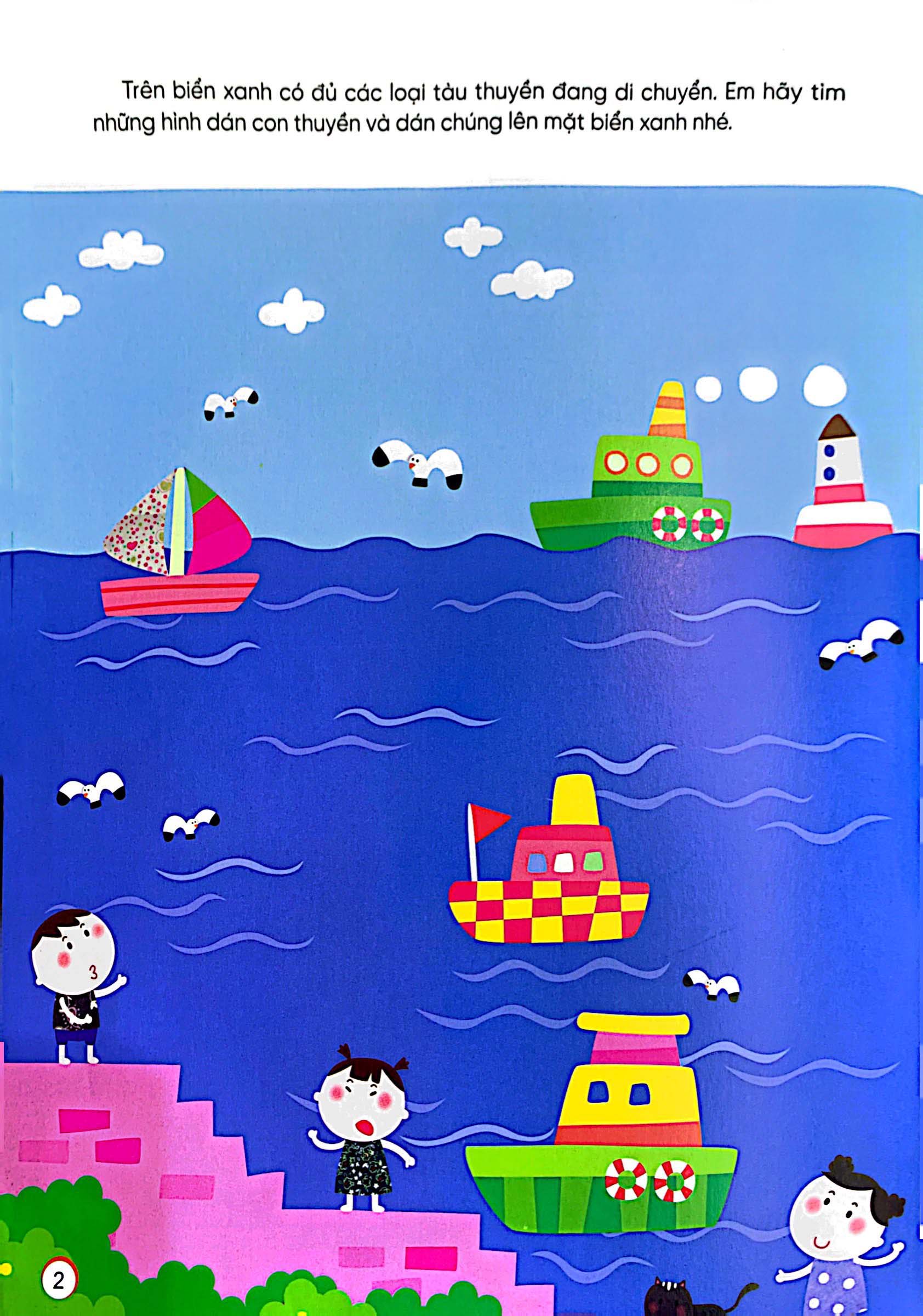 sticker thần kỳ - phát triển cq - sáng tạo (2-4 tuổi)