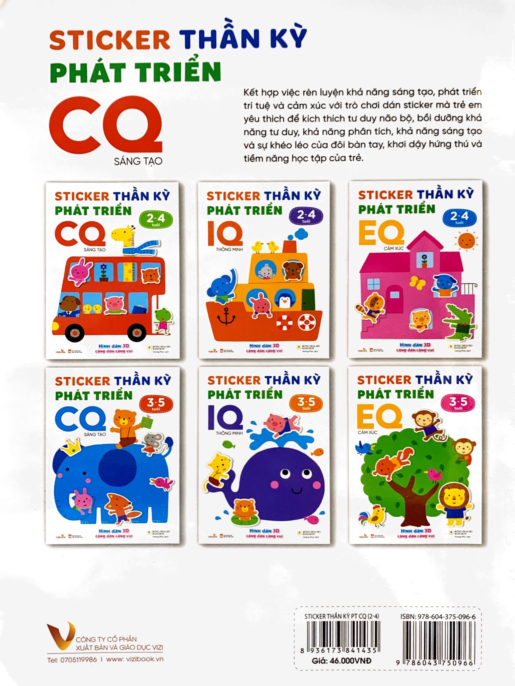 sticker thần kỳ - phát triển cq - sáng tạo (2-4 tuổi)