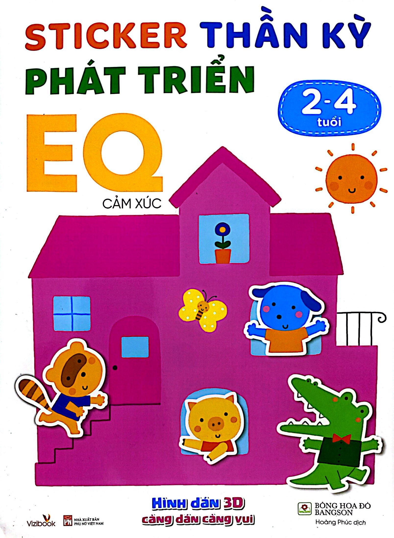 sticker thần kỳ - phát triển eq - cảm xúc (2-4 tuổi)